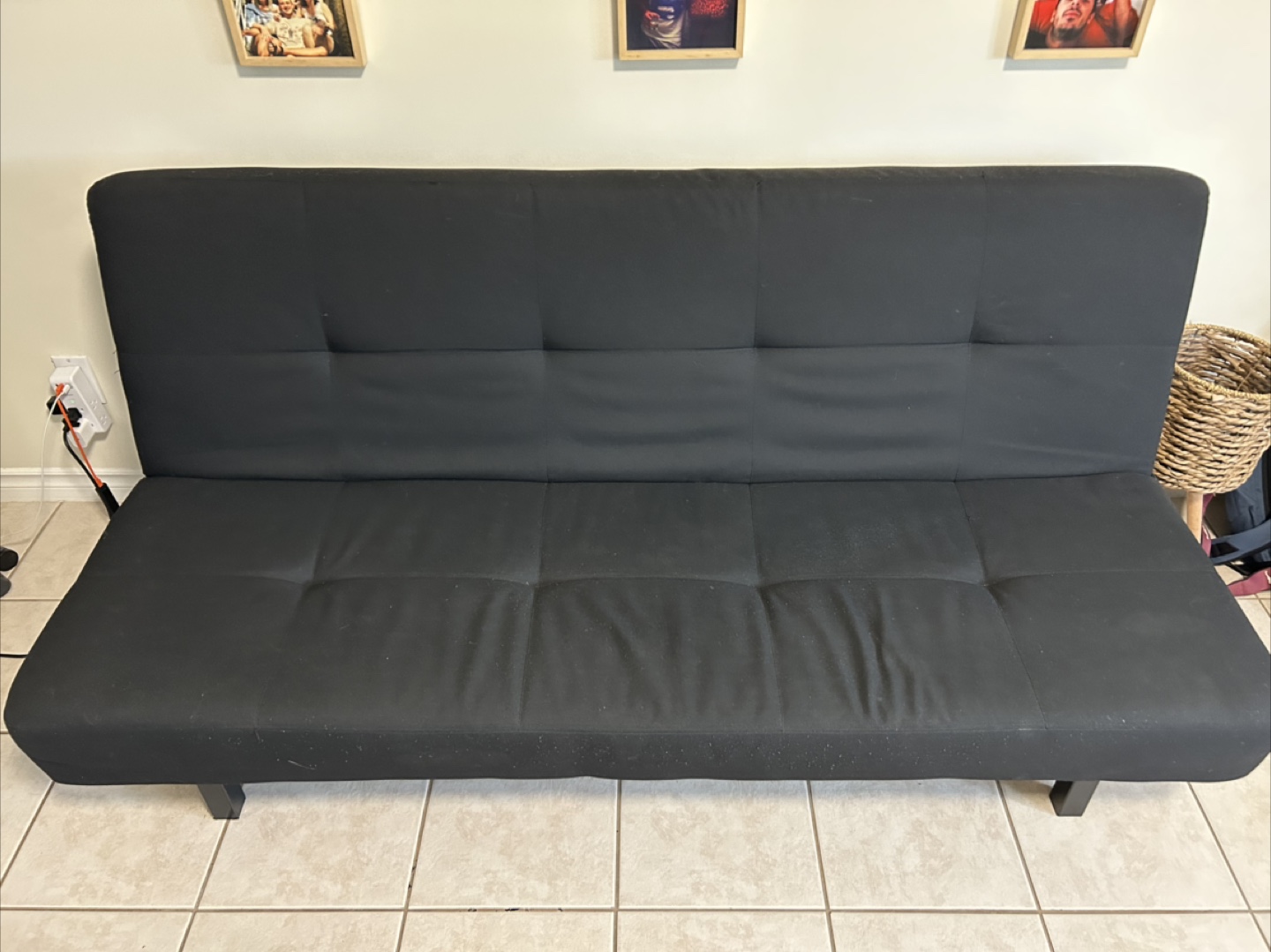 Black Futon Sofa Bed