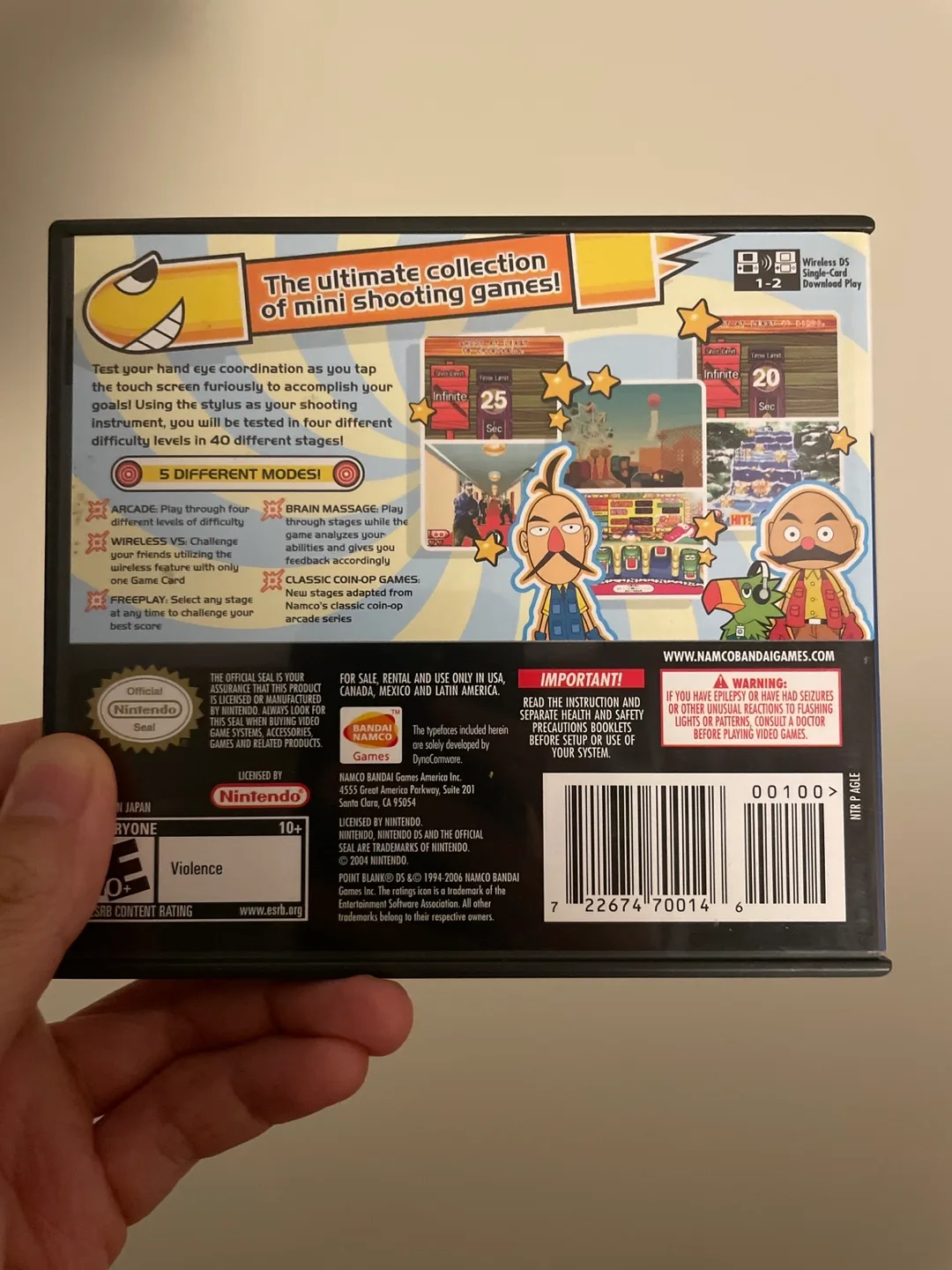 Point Blank DS Nintendo Game image indicator(2)