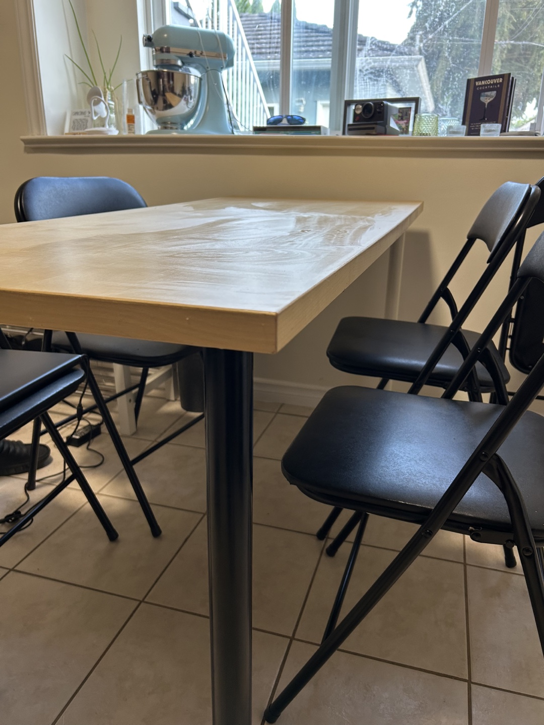Simple wooden dinning Table - photo 2