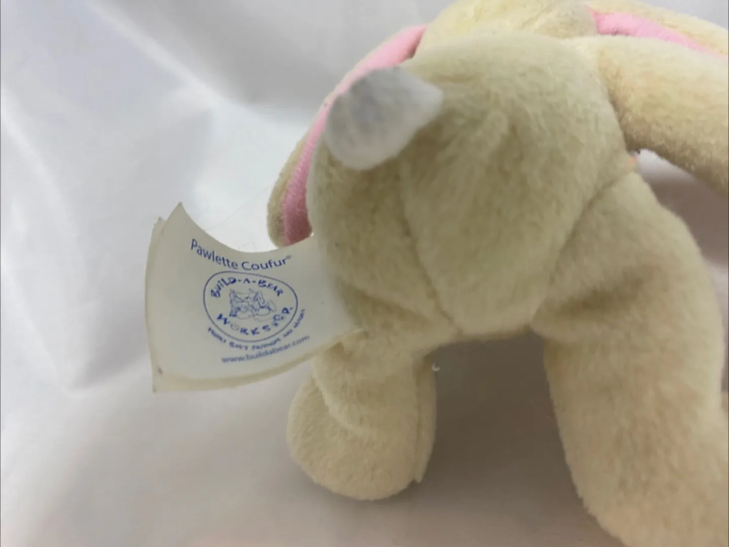 Build A Bear Plush Pawlette Coufur Bunny Rabbit stuffed animal image indicator(3)