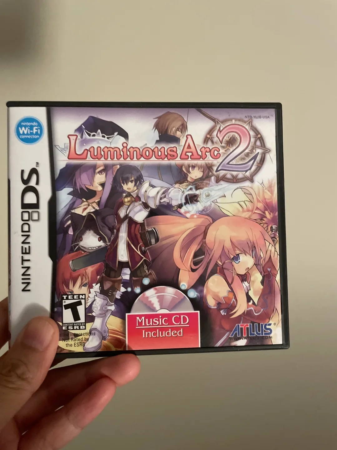 Luminous Arc 2 Nintendo DS Game