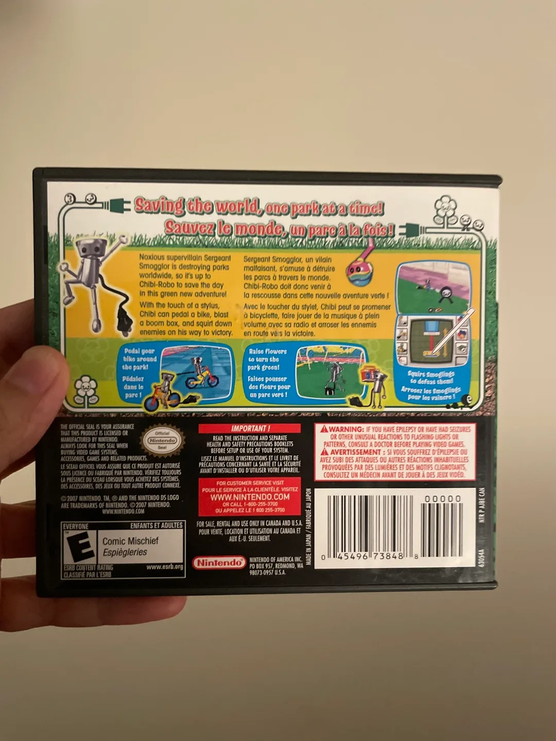 Chibi-Robo! Park Patrol Nintendo DS Game image indicator(2)