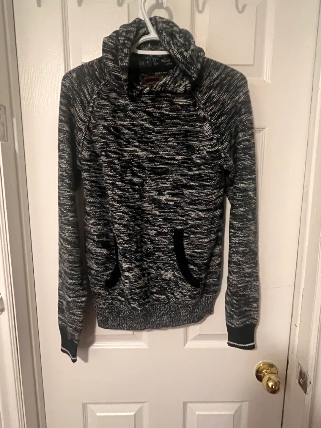 Burnside Hoodie - Black/White thumbnail