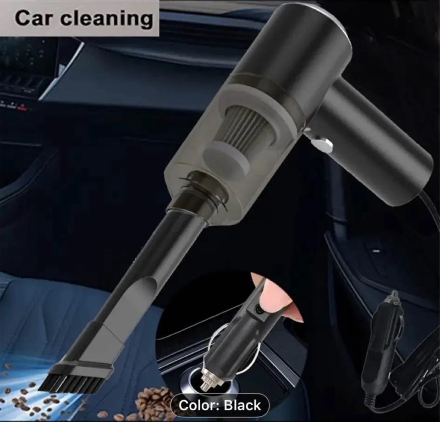 Corded Car Vacuum Cleaner - white image indicator(9)