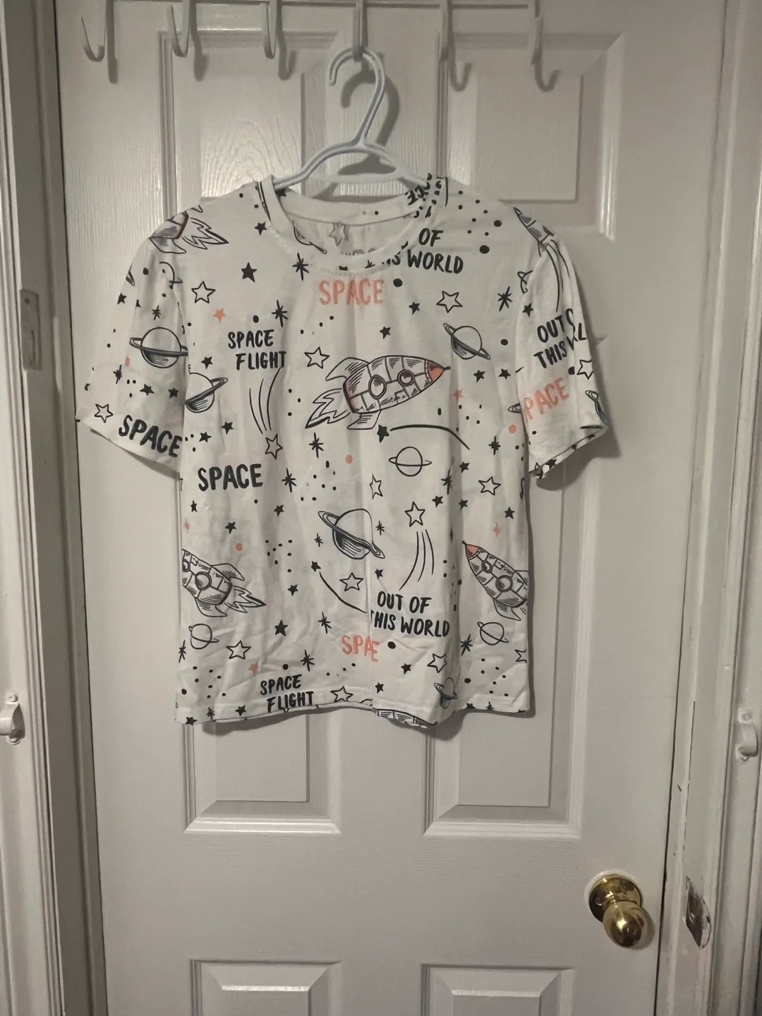 Shein Space Print Tee - Size S thumbnail