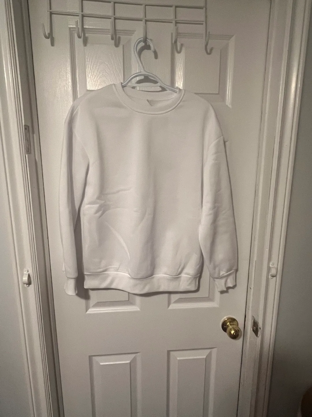 White Crewneck Sweatshirt - XS thumbnail