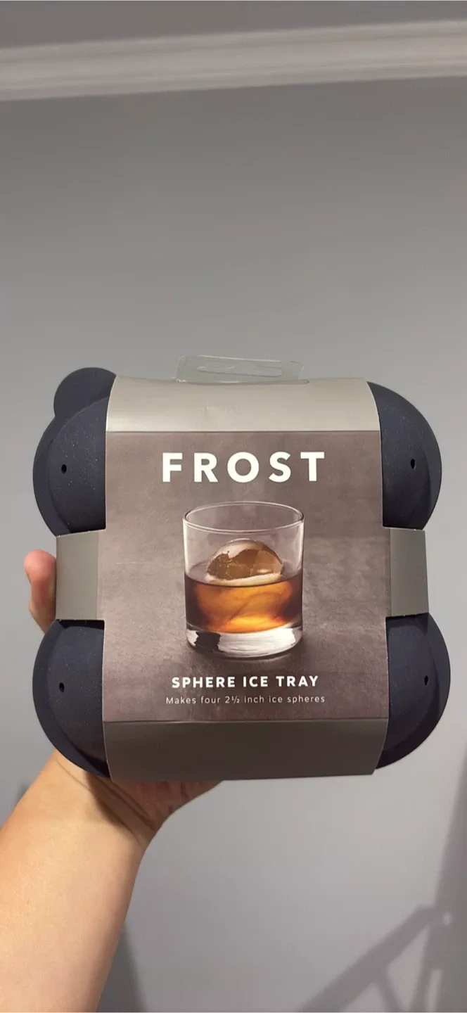 Frost Sphere Ice Tray - Makes 4 Spheres thumbnail