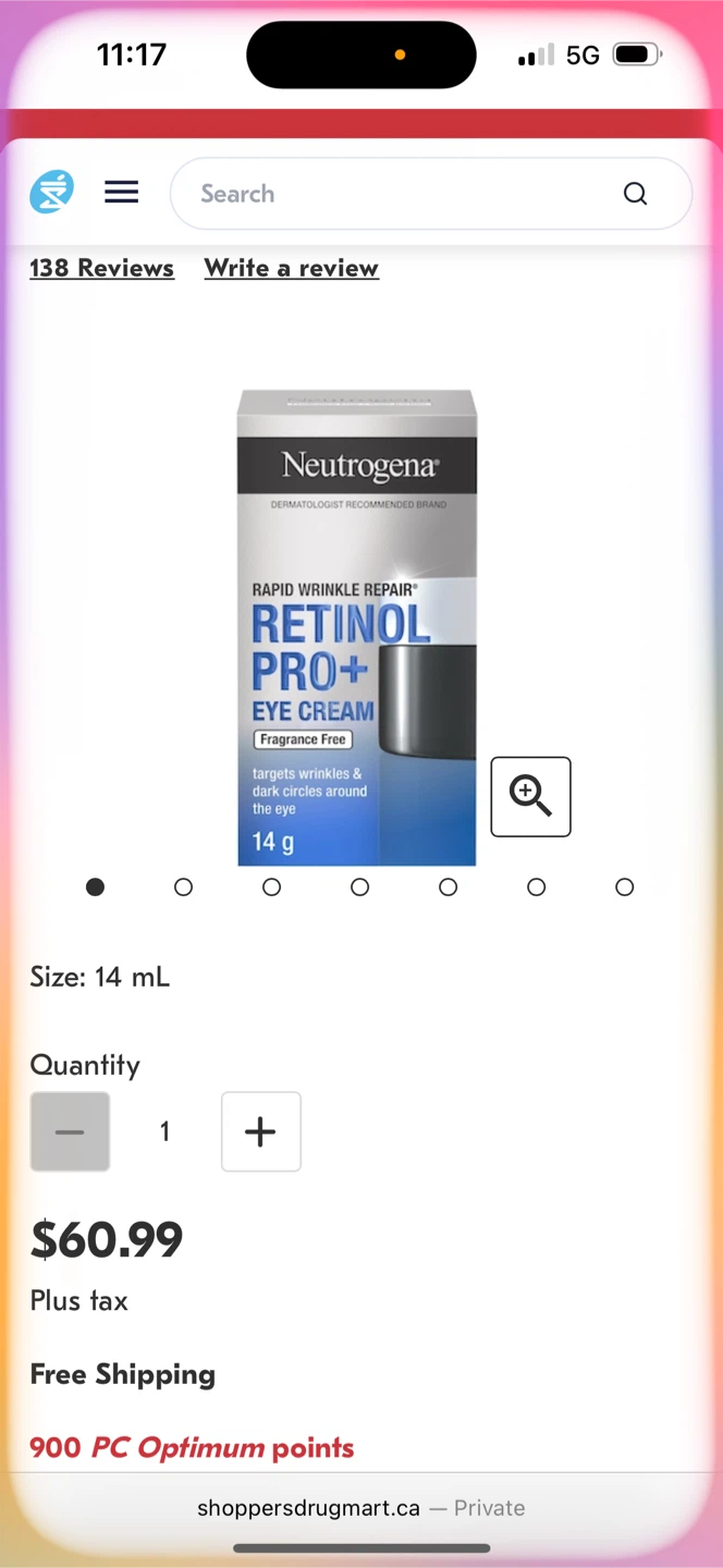 Neutrogena Retinol Pro+ Eye Cream (14g)