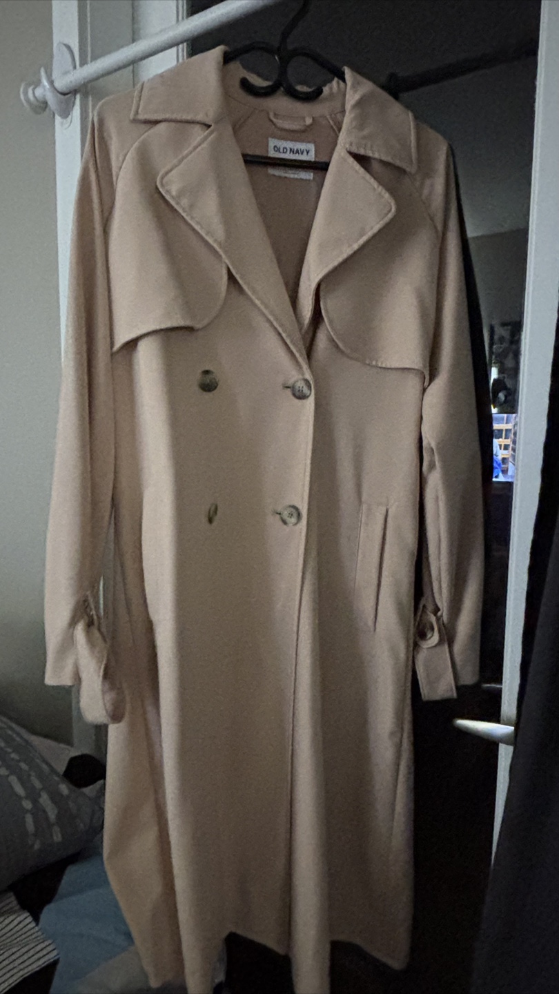 Old Navy Beige Trench Coat