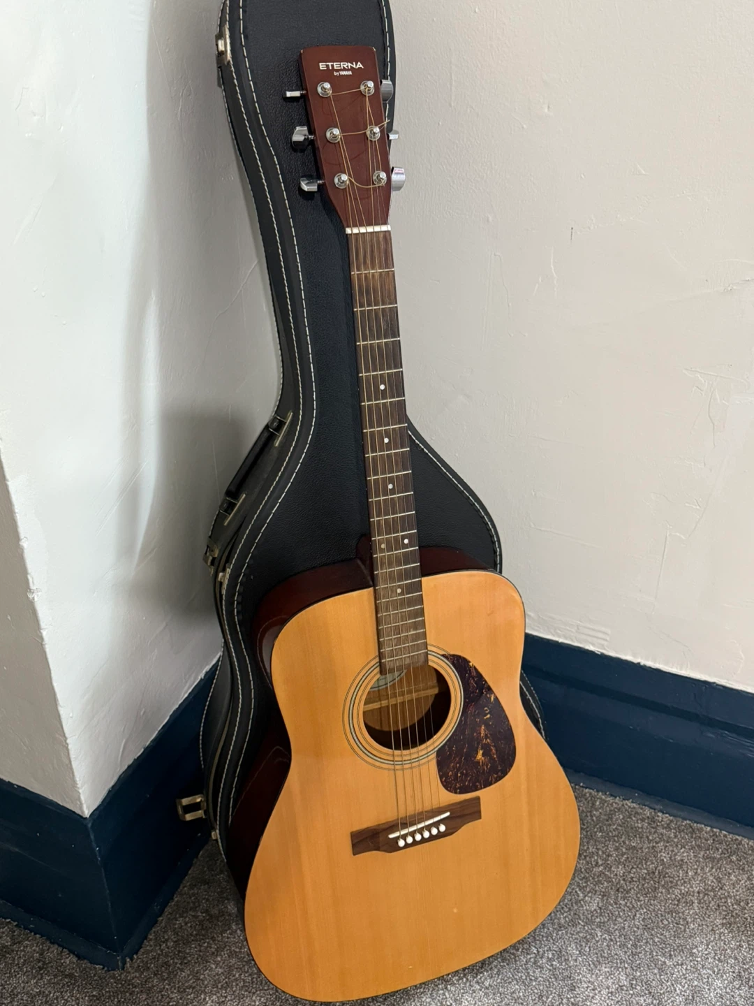 Eterna Acoustic Guitar with Case - photo 2
