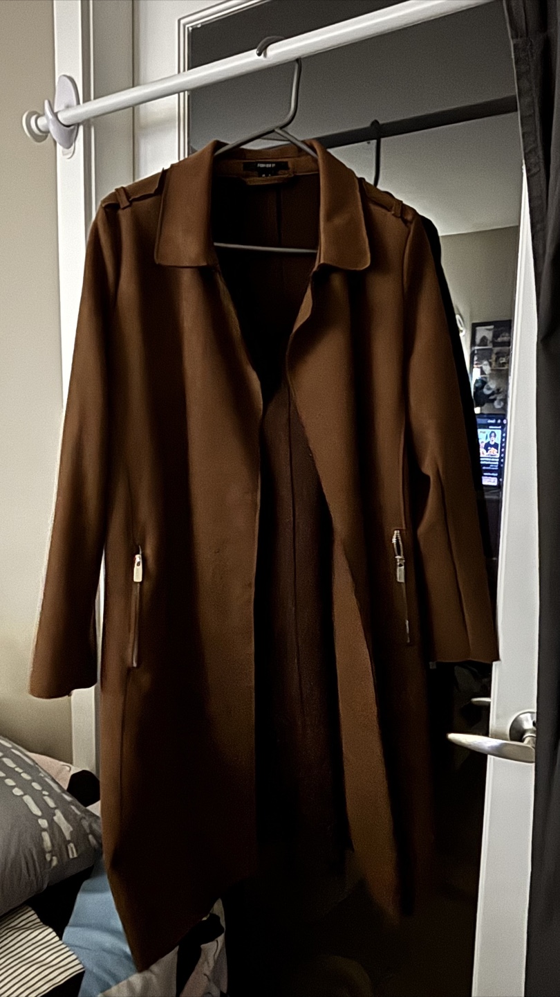 Forever 21 Brown Coat - photo 2