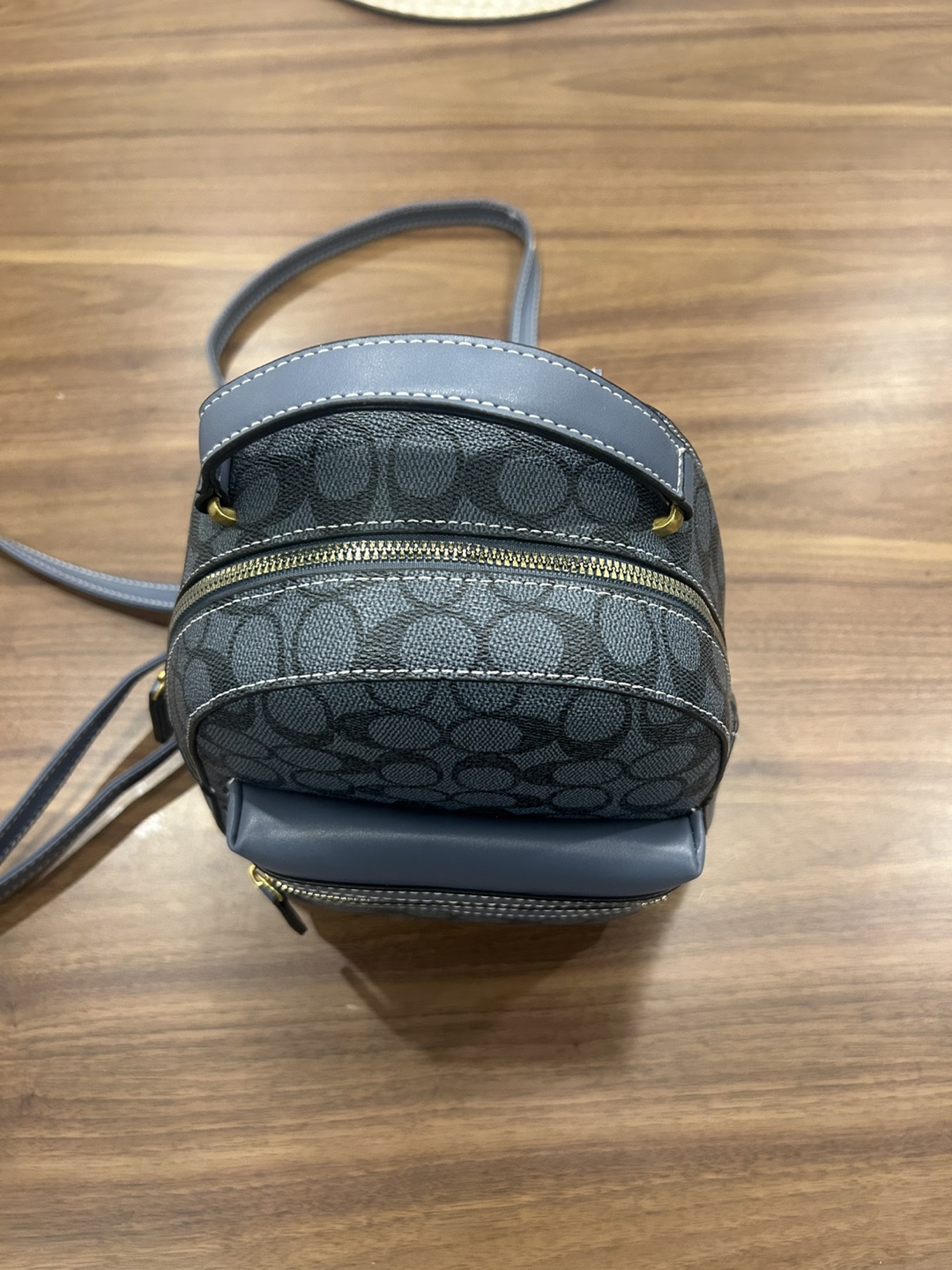 Coach Mini Backpack in Signature Denim - photo 3