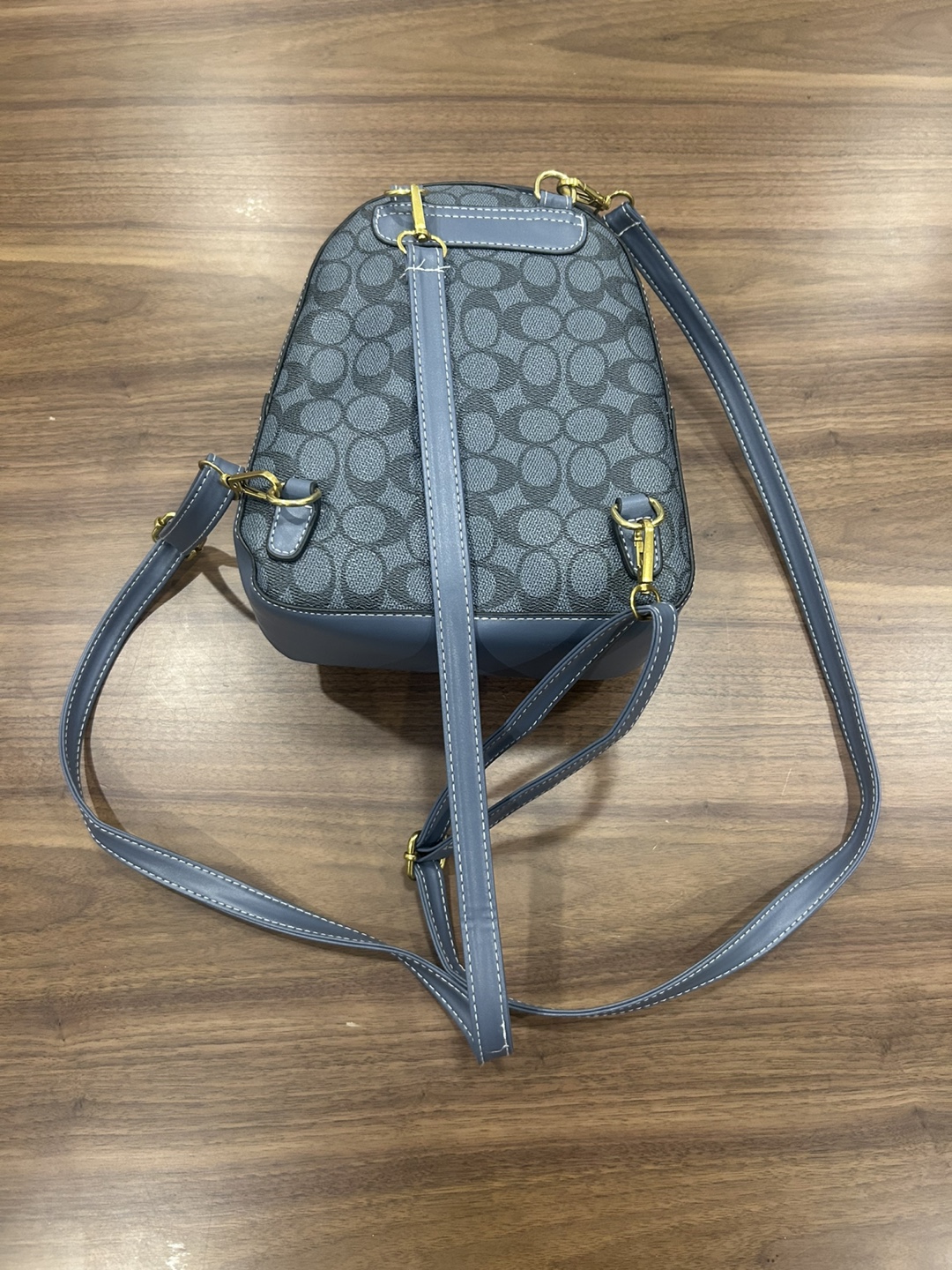 Coach Mini Backpack in Signature Denim - photo 2