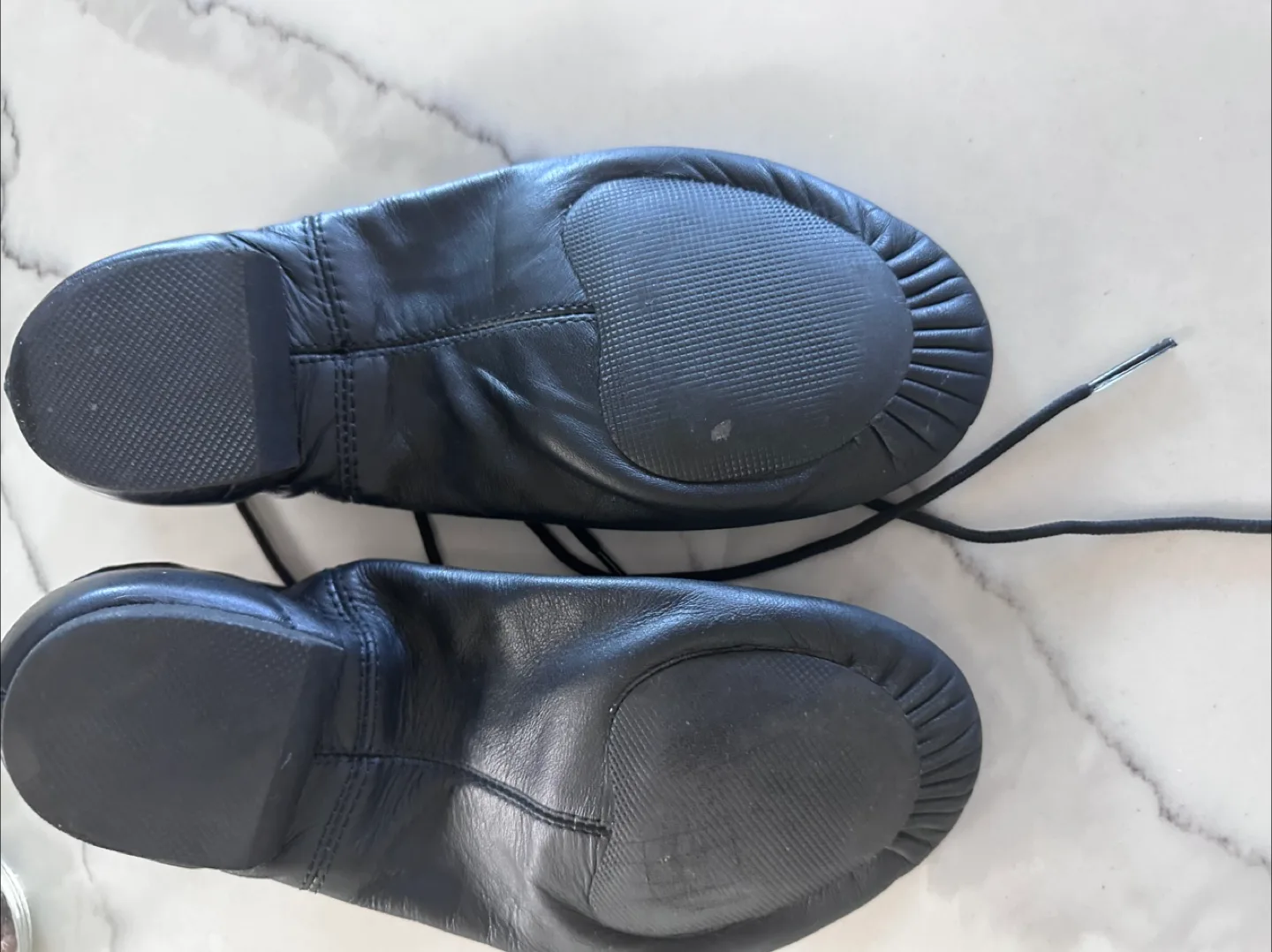 Black Leather Jazz Dance Shoes capezio image indicator(2)