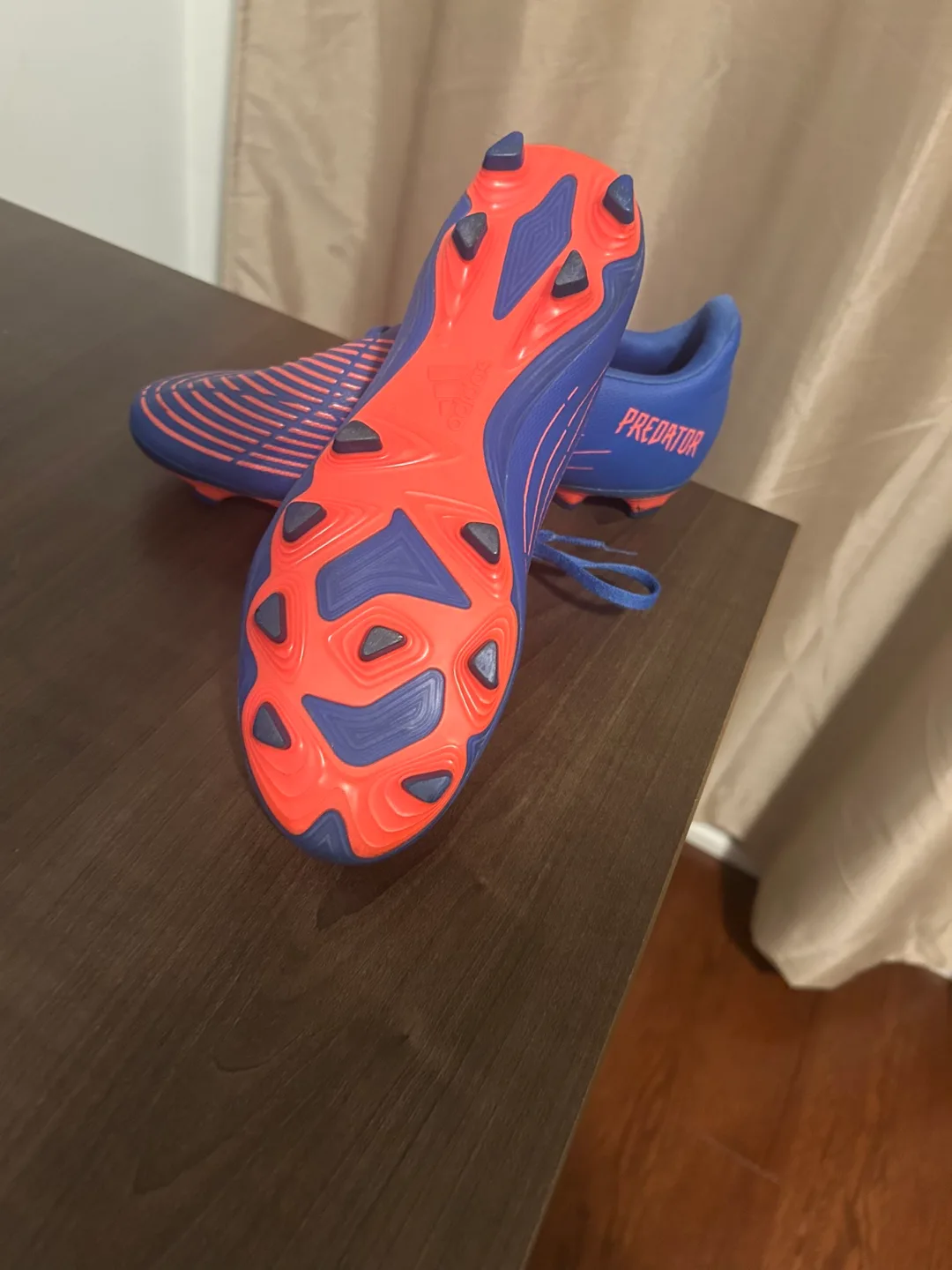 Adidas Predator Soccer Cleats - Blue/Orange image indicator(2)