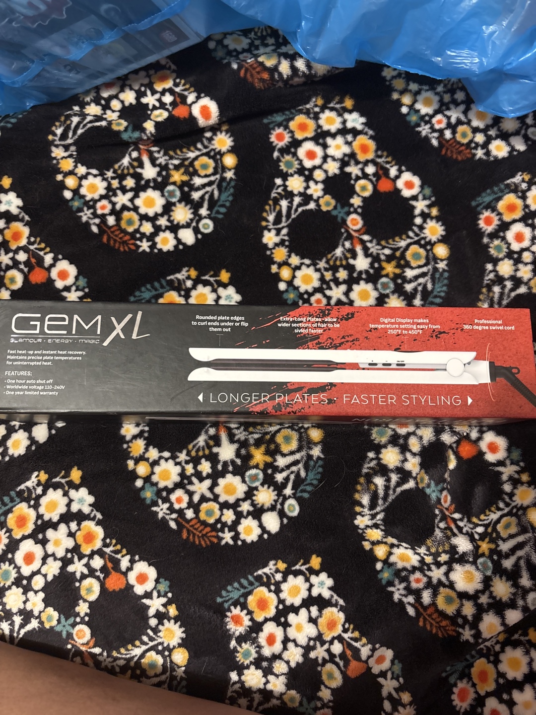 GEM XL Flat Iron - Longer Plates