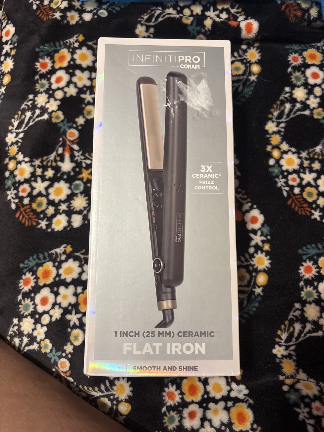 INFINITIPRO by Conair 1-inch Ceramic Flat Iron - NEW