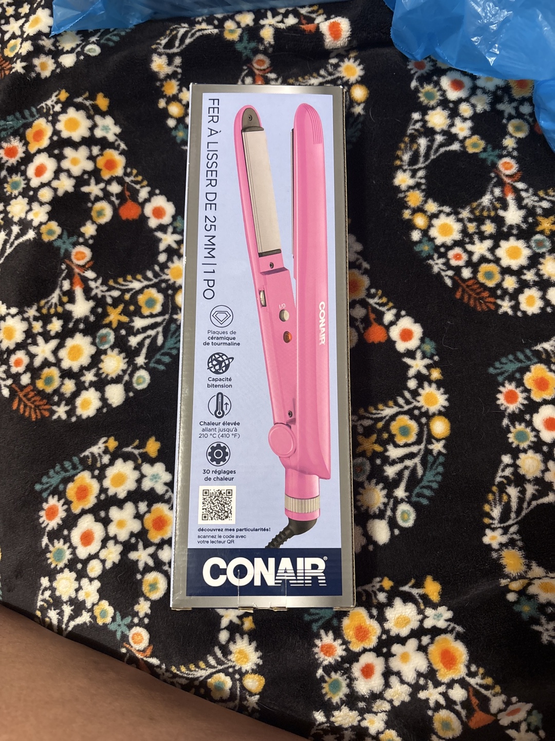 Conair 25mm (1") Flat Iron - Pink