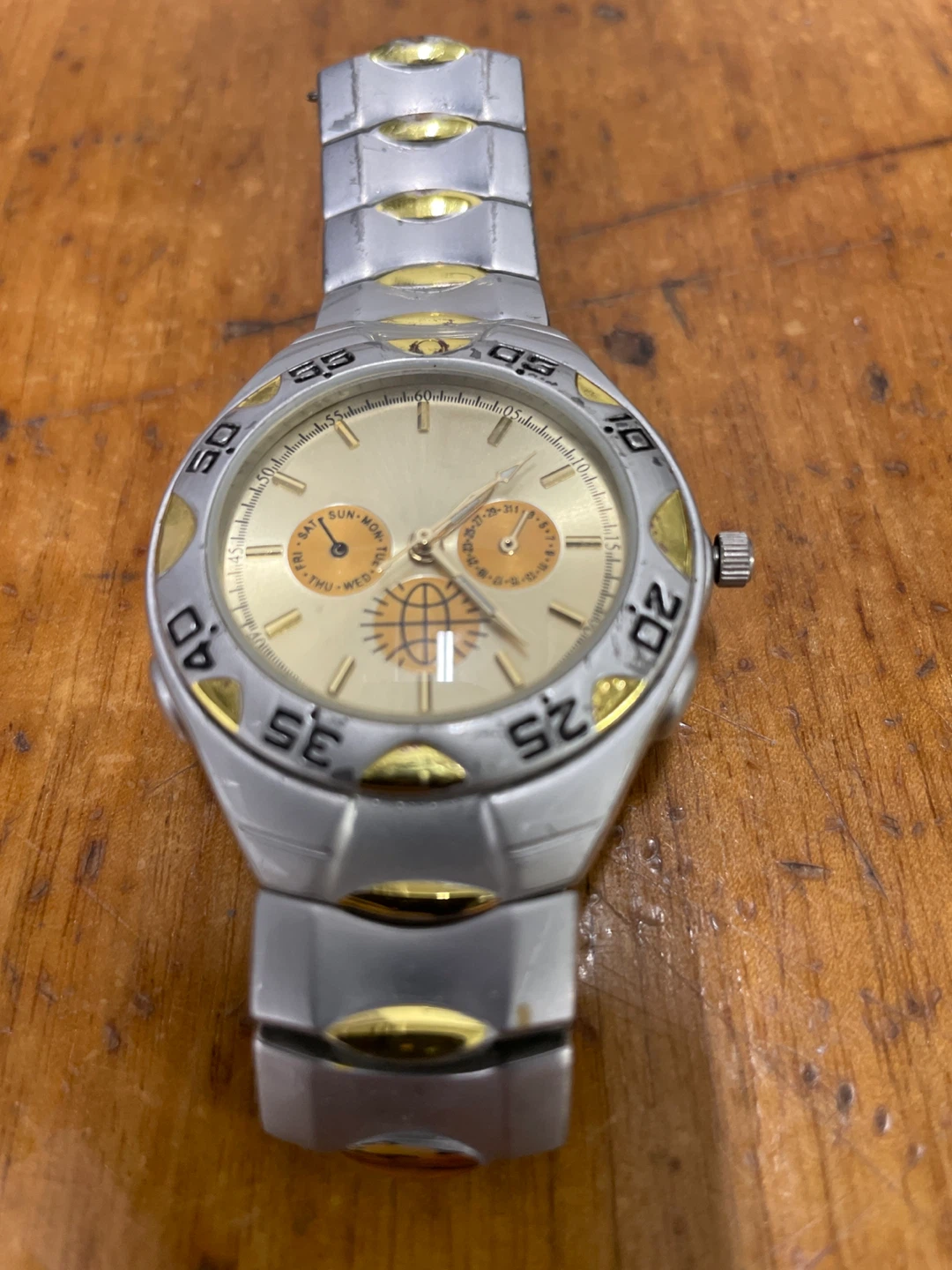 SUNTouch Silver & Gold Watch - photo 2