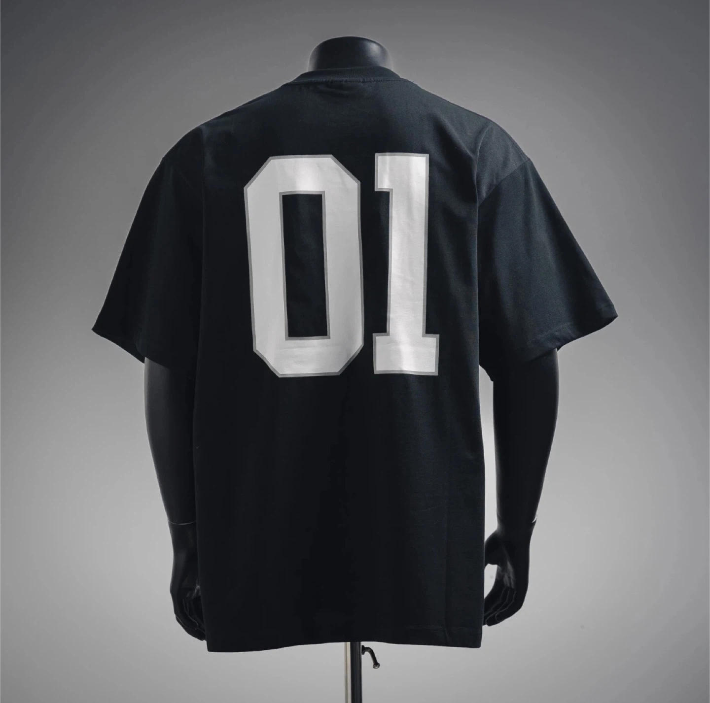 Balenciaga Black Designer Tshirt Sports Jersey Mens LARGE - photo 2