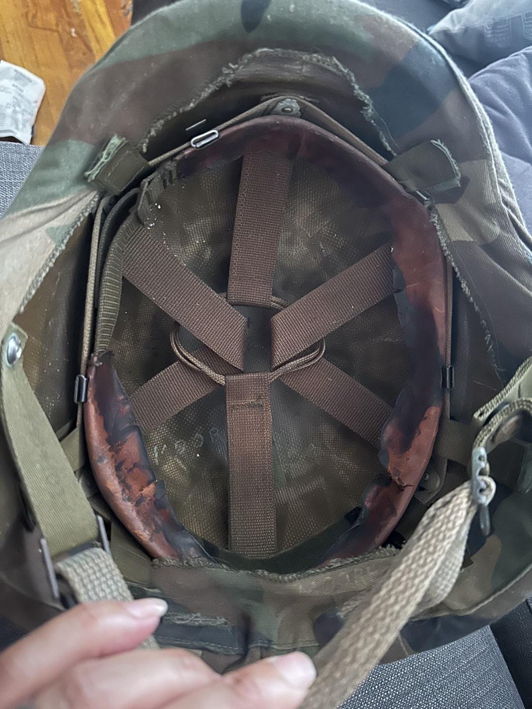 Camouflage Military Helmet - photo 2