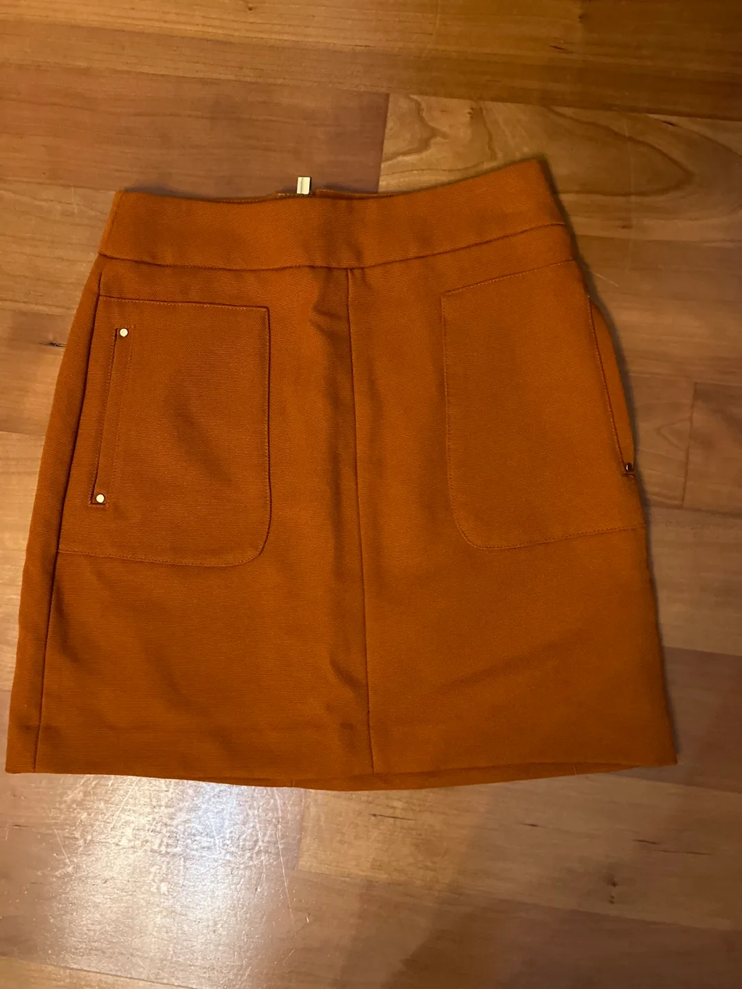 H&M Brown Mini Skirt - Size 4 image indicator(3)
