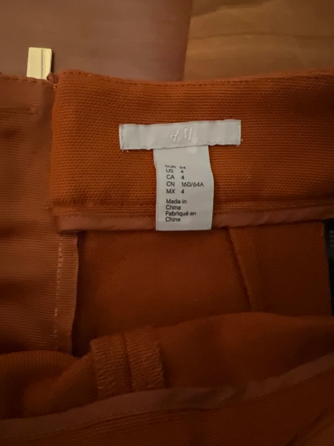 H&M Brown Mini Skirt - Size 4 image indicator(2)