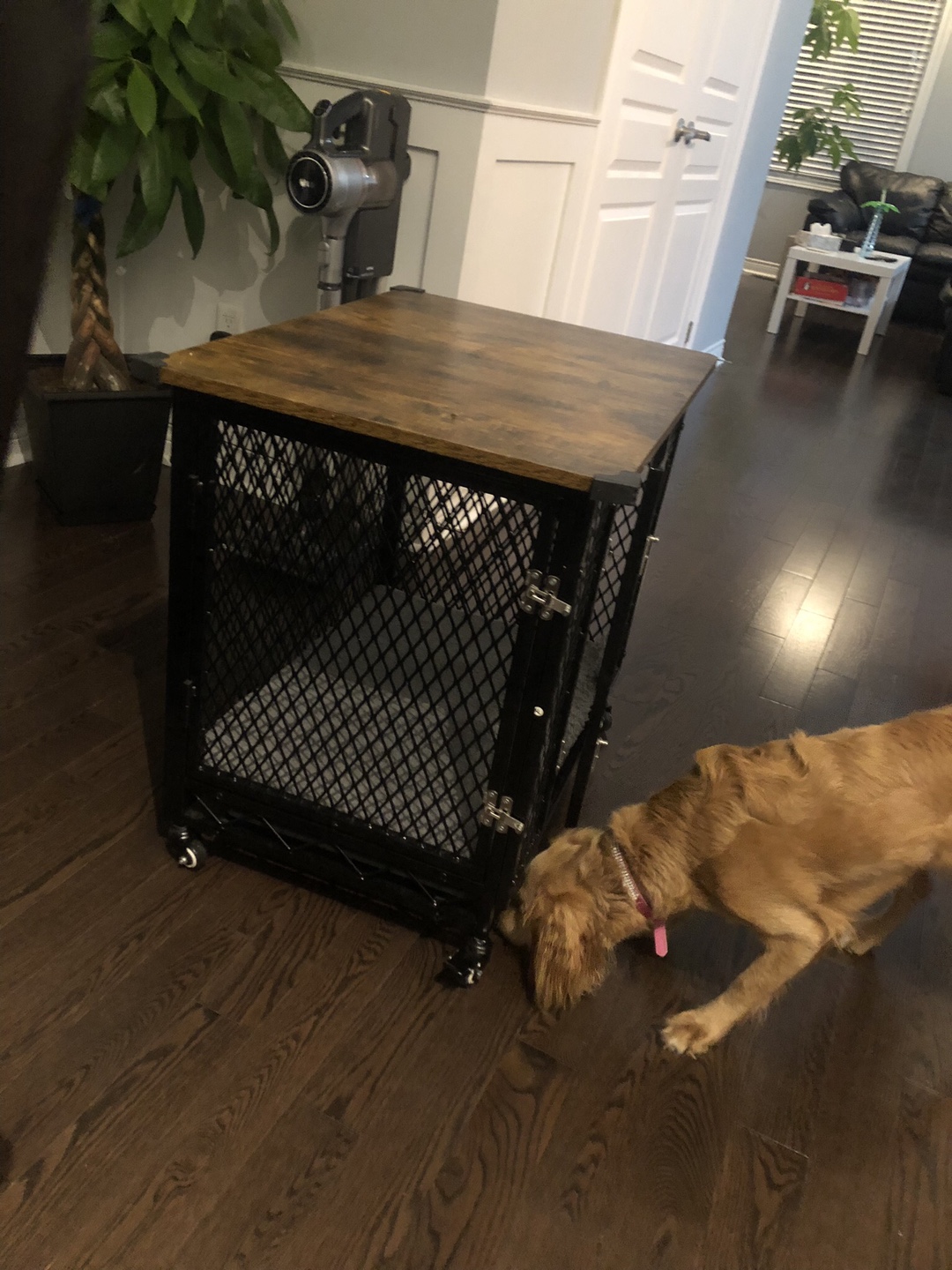 Dog Crate End Table - photo 2