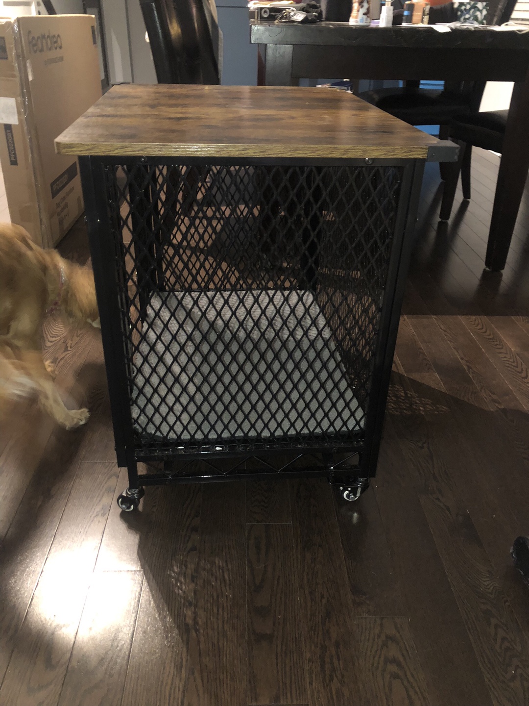 Dog Crate End Table - photo 4