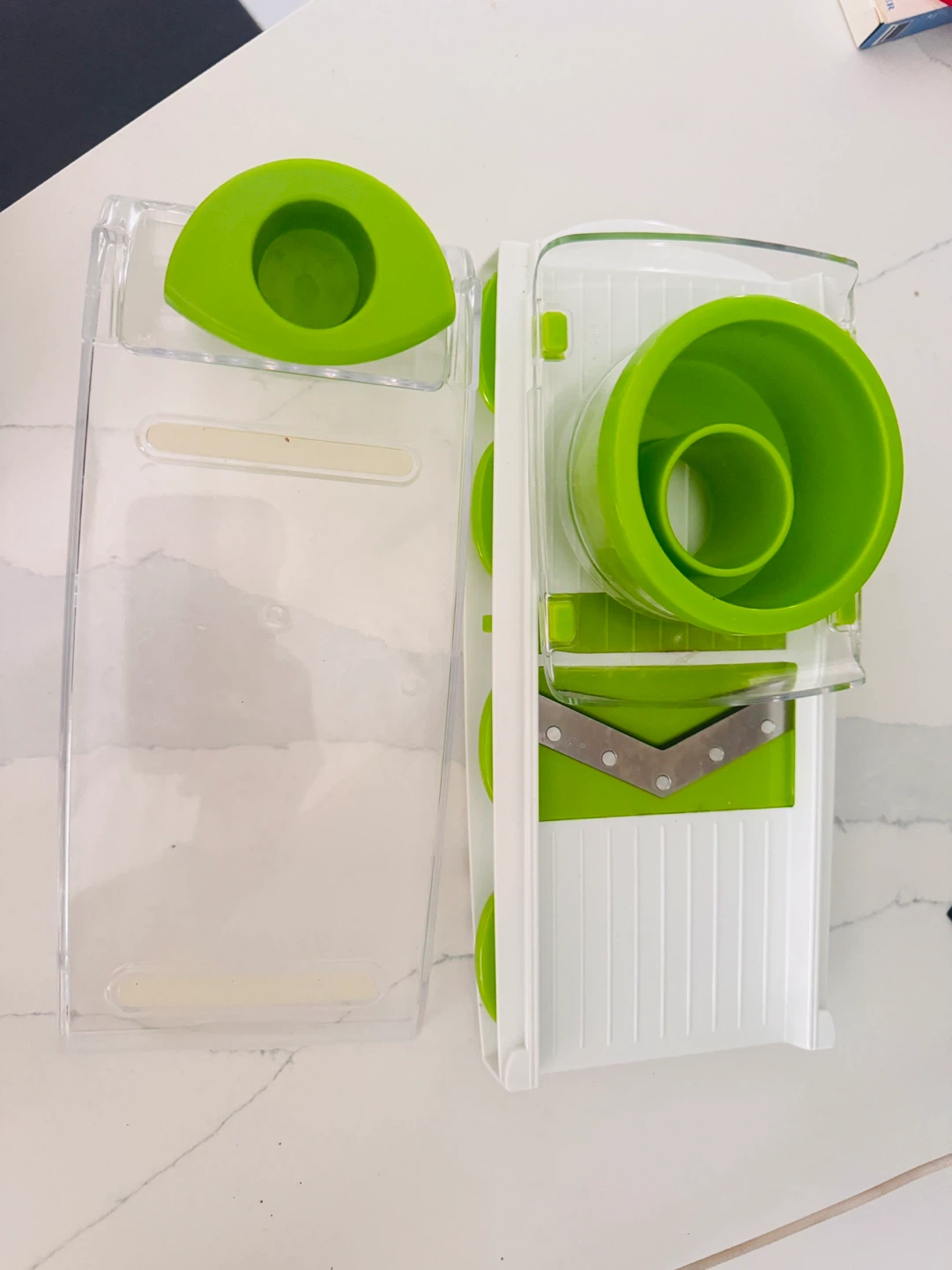 Mandoline Slicer - Green & White - photo 5