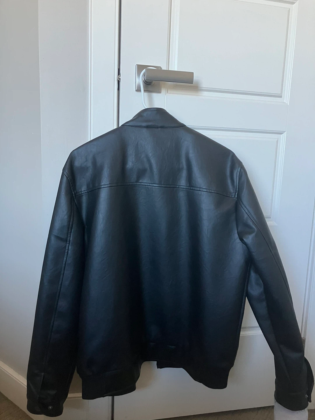 BV Clothing Black Leather Jacket - photo 3