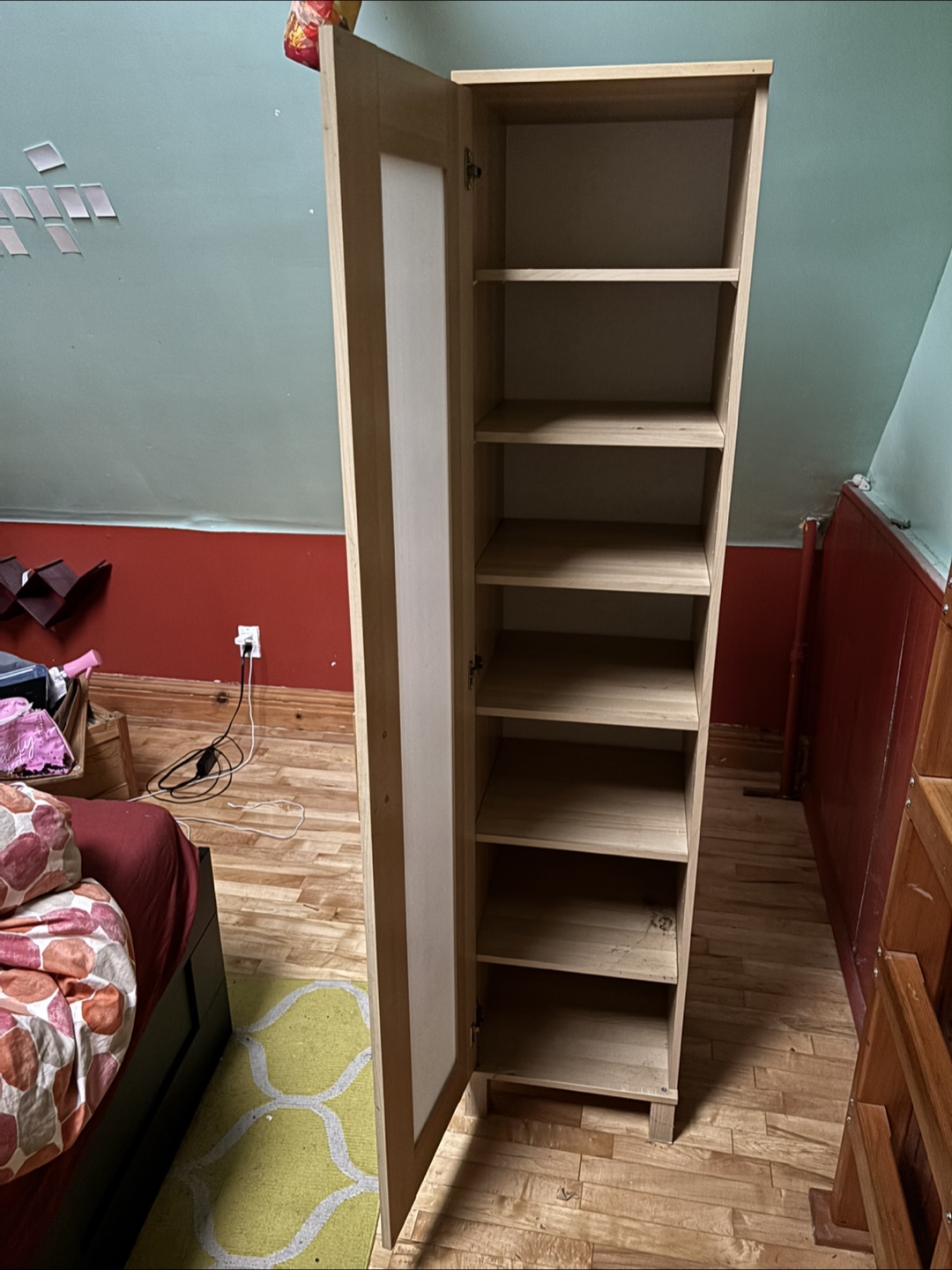 IKEA Billy Bookcase with Glass Door - photo 2