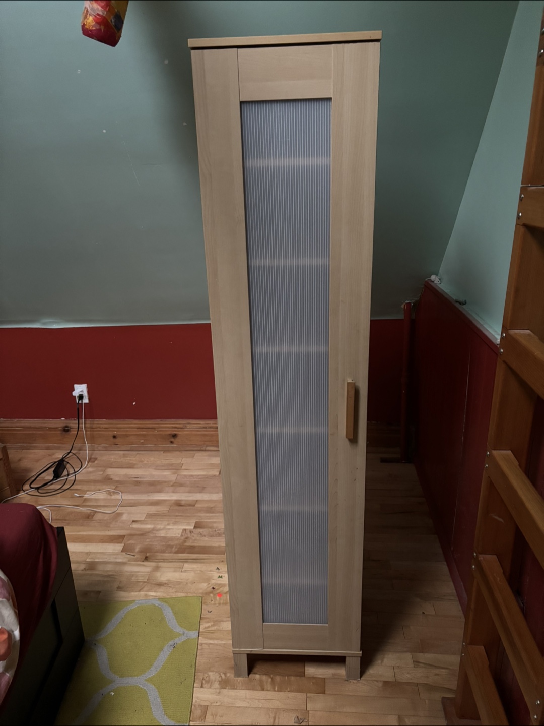 IKEA Billy Bookcase with Glass Door - photo 3