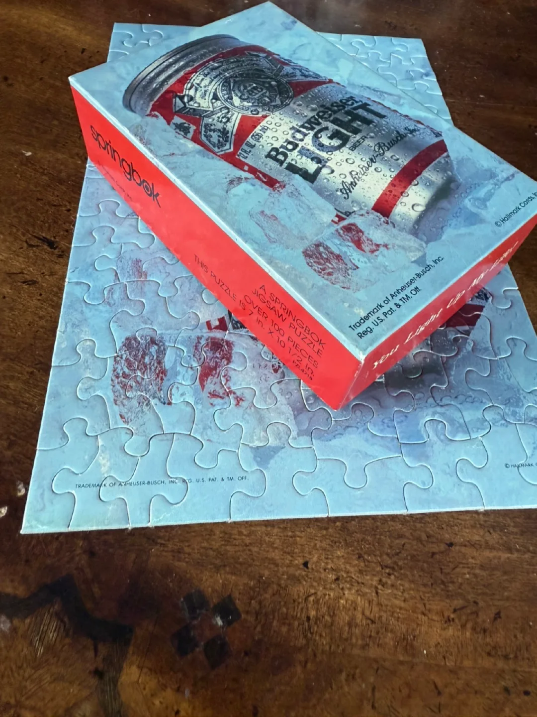 Springbok Budweiser Light Jigsaw Puzzle thumbnail