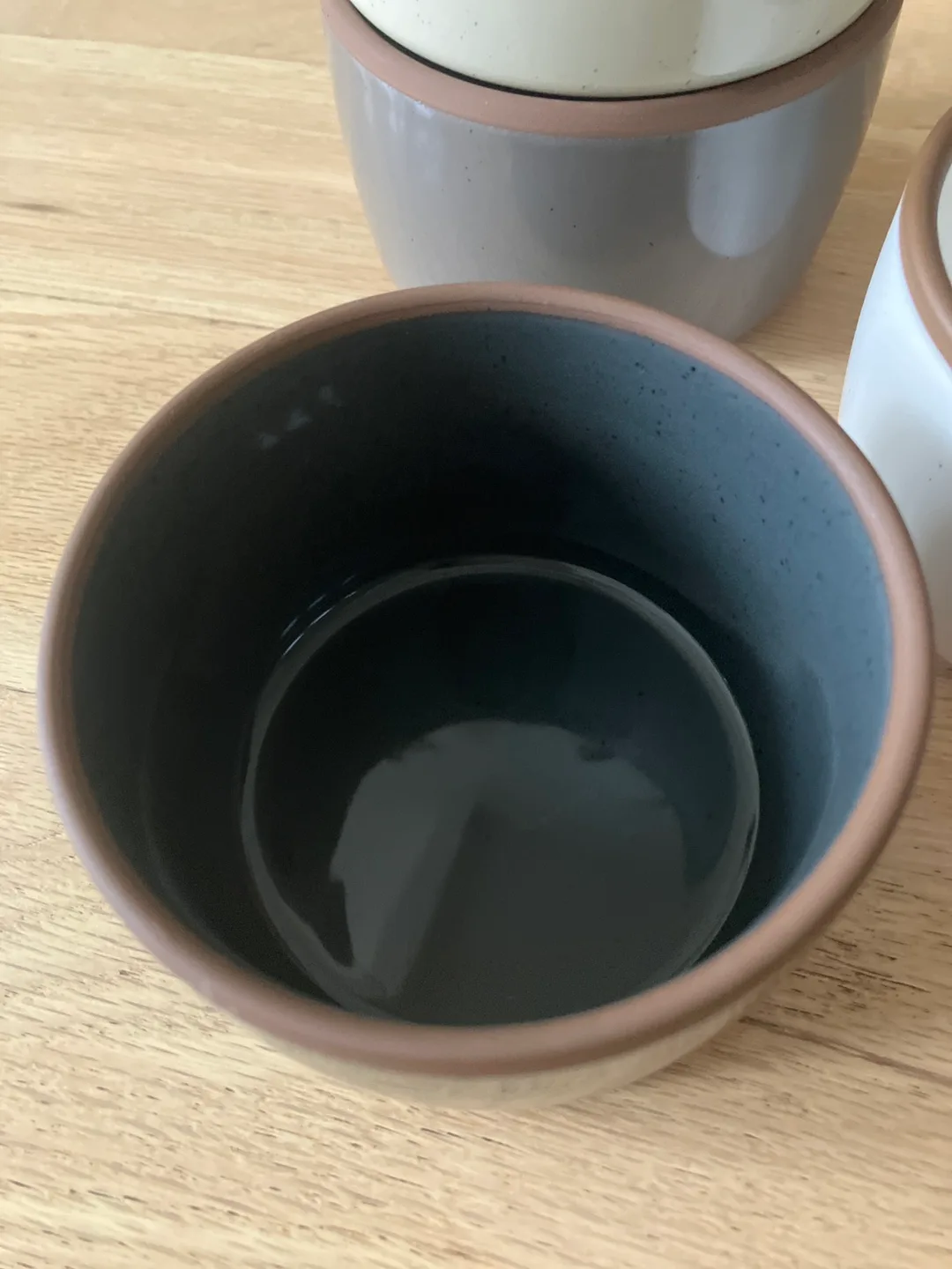 4 inch Ceramic Bowls - Set of 4 image indicator(4)