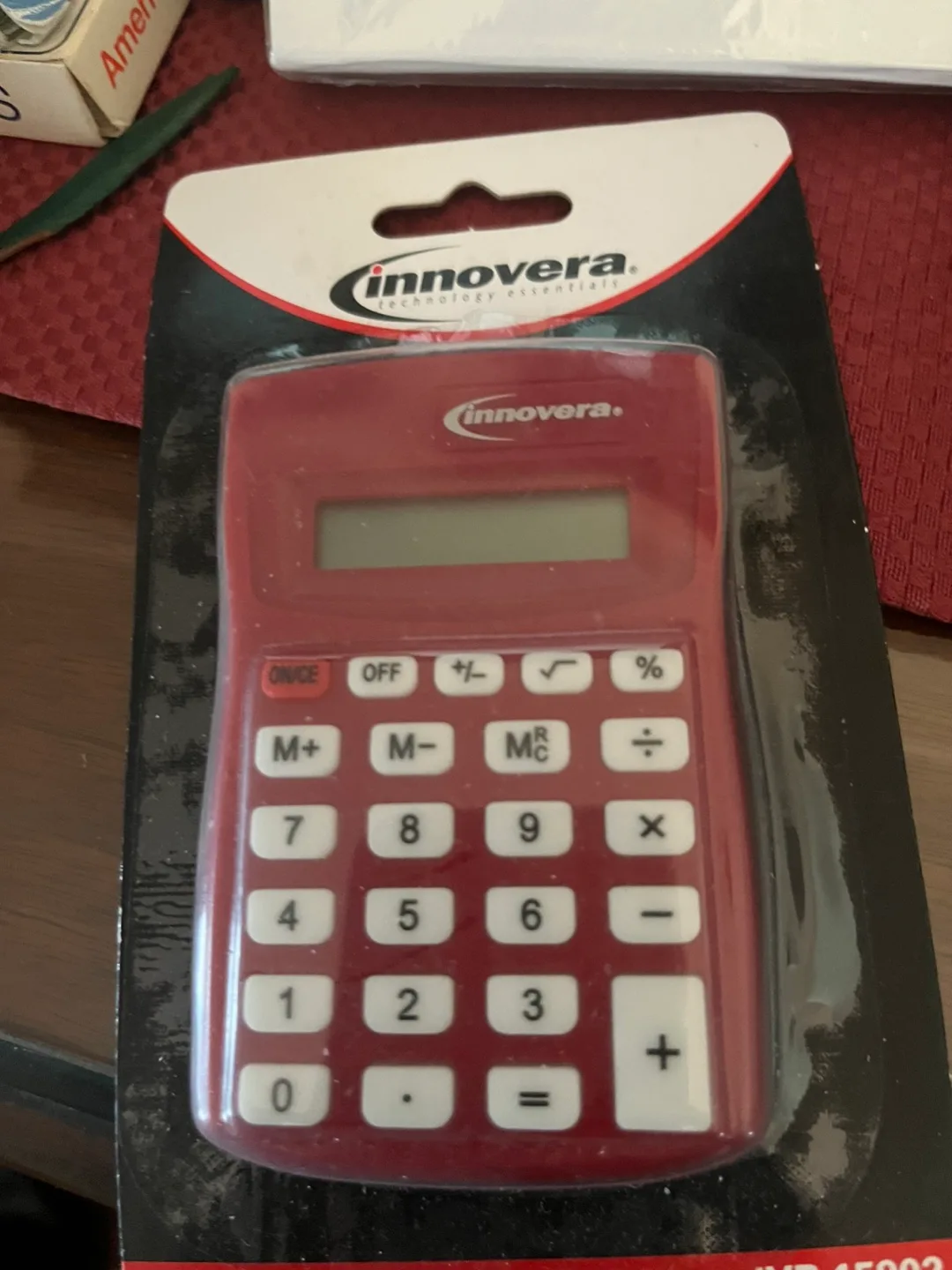 New Innovera Red Calculator