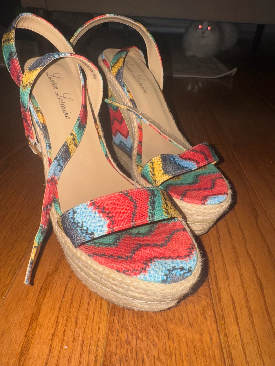 Lauren Lorraine Wedge Sandals - Size 8 - photo 3