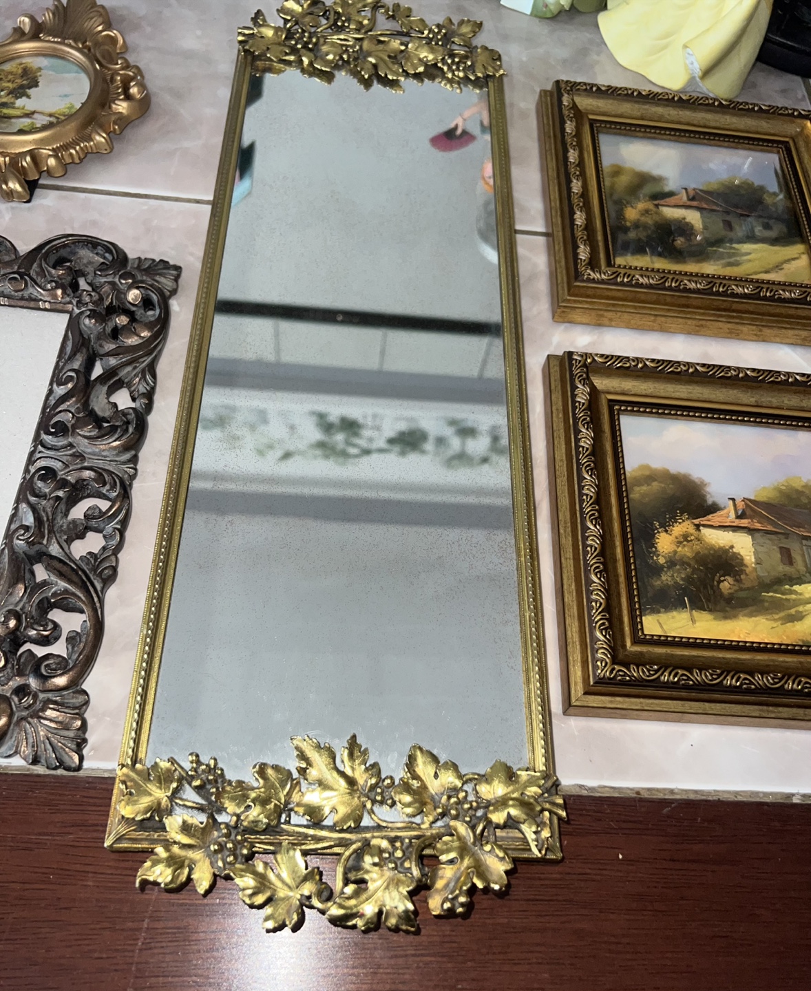 Ornate Gold Framed Mirror 🥕 - photo 2
