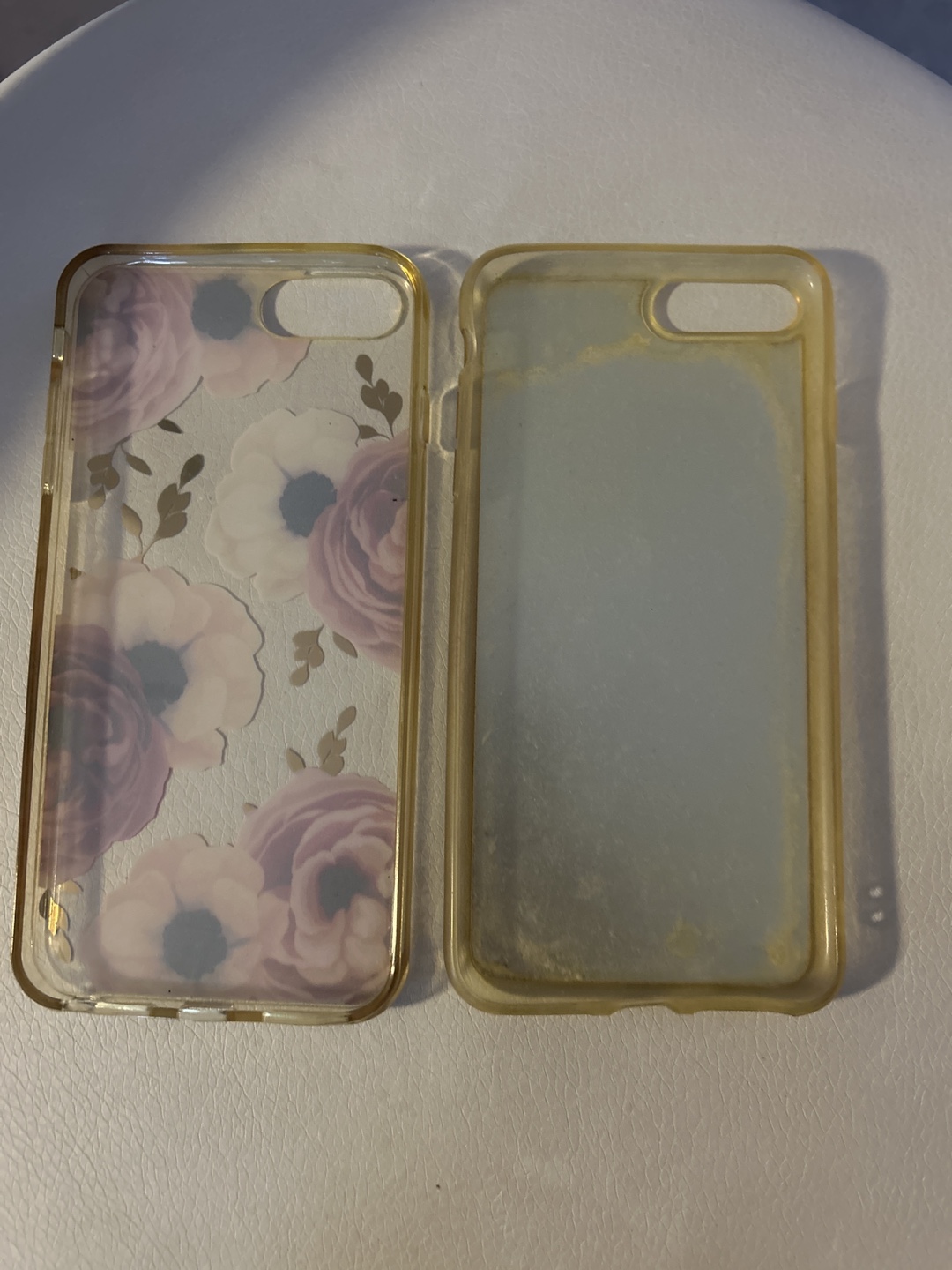 Two iPhone 8/7 Phone Cases - Floral & Mirror - photo 2