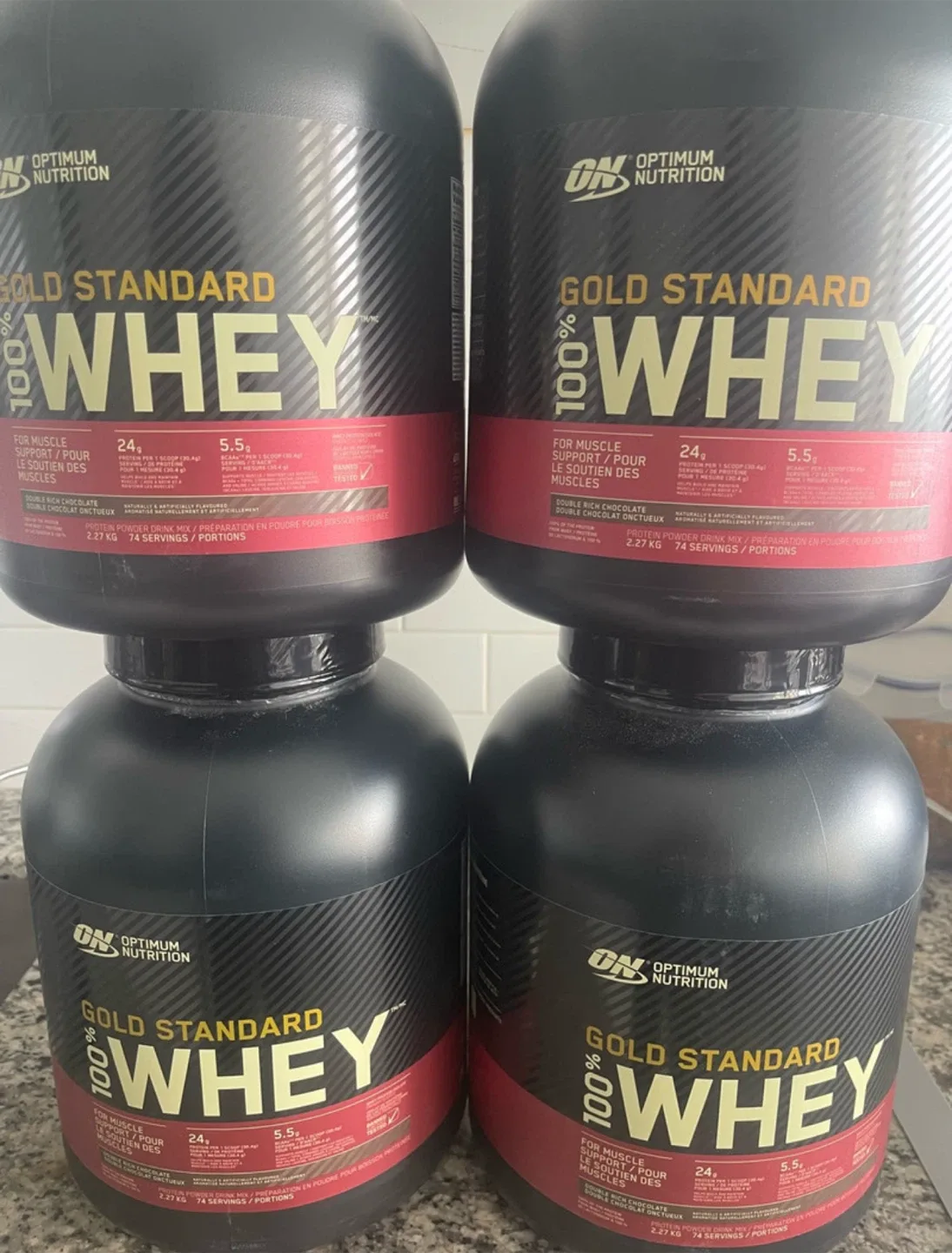 Optimum Nutrition Gold Standard 100% Whey Protein - 5lb thumbnail