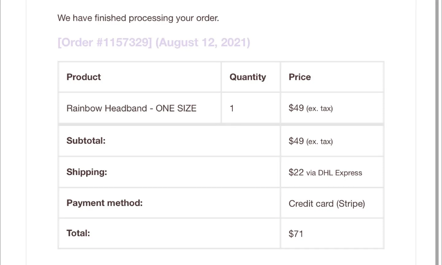 Djerf Avenue Rainbow Headband - One Size image indicator(4)