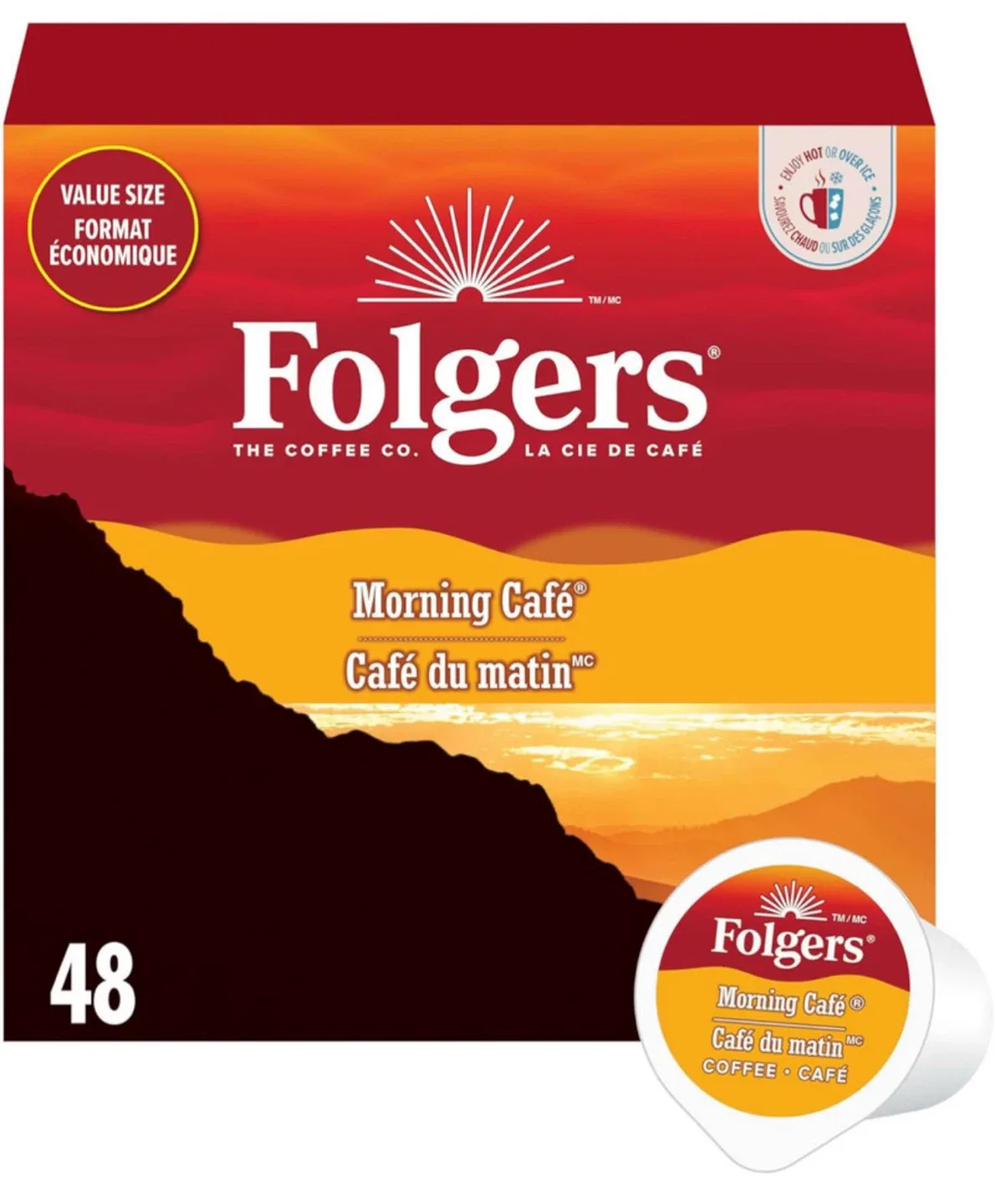Folgers Coffee K-Cups, 48 count for Keurig machines thumbnail