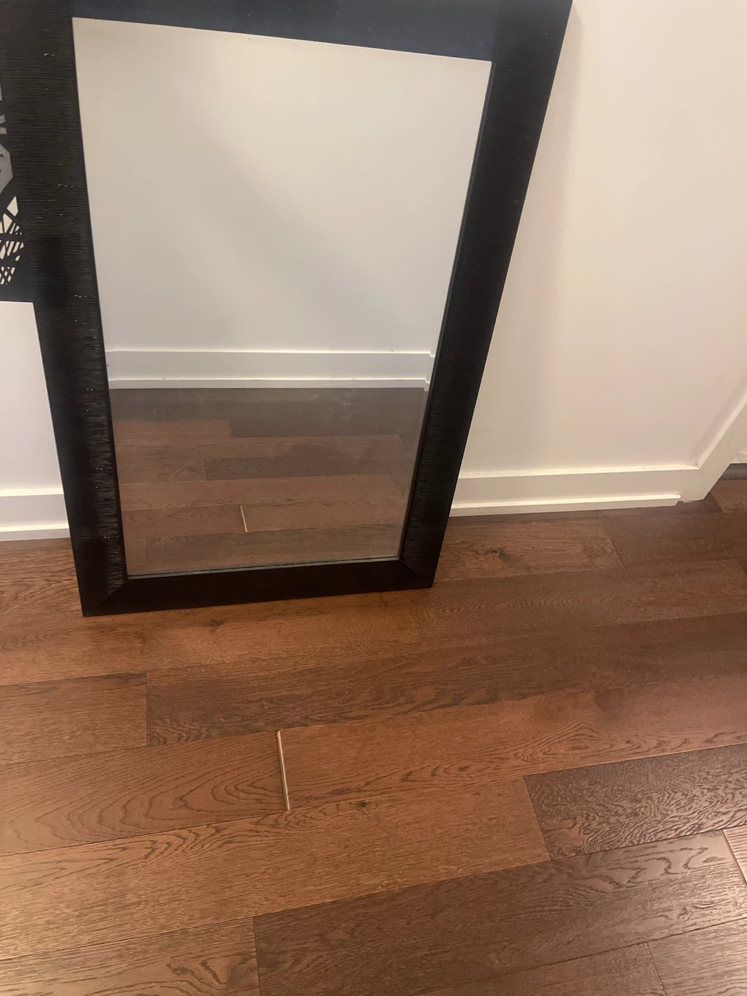 Black Framed Wall Mirror
