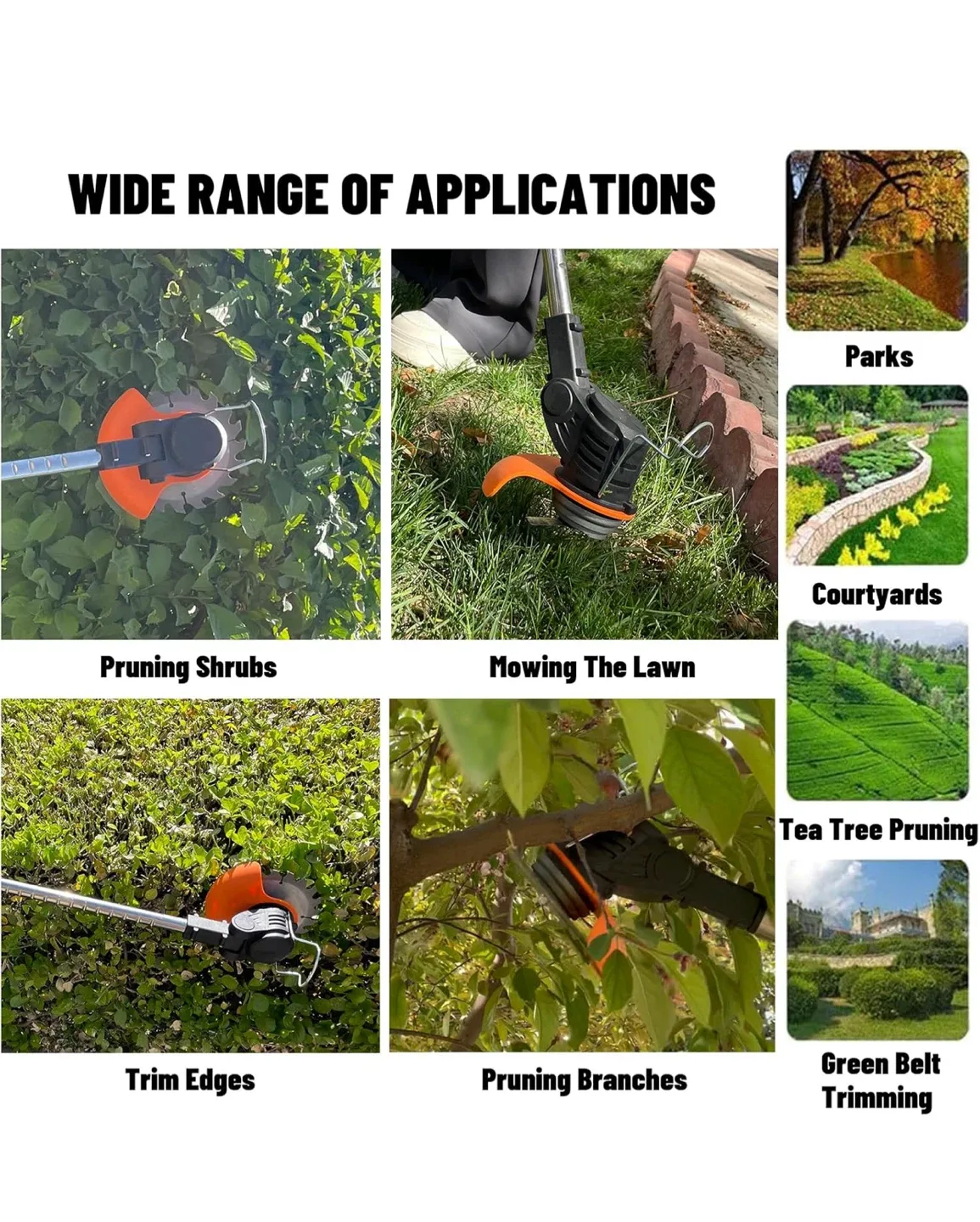 3-in-1 Multifunction Grass Trimmer image indicator(7)