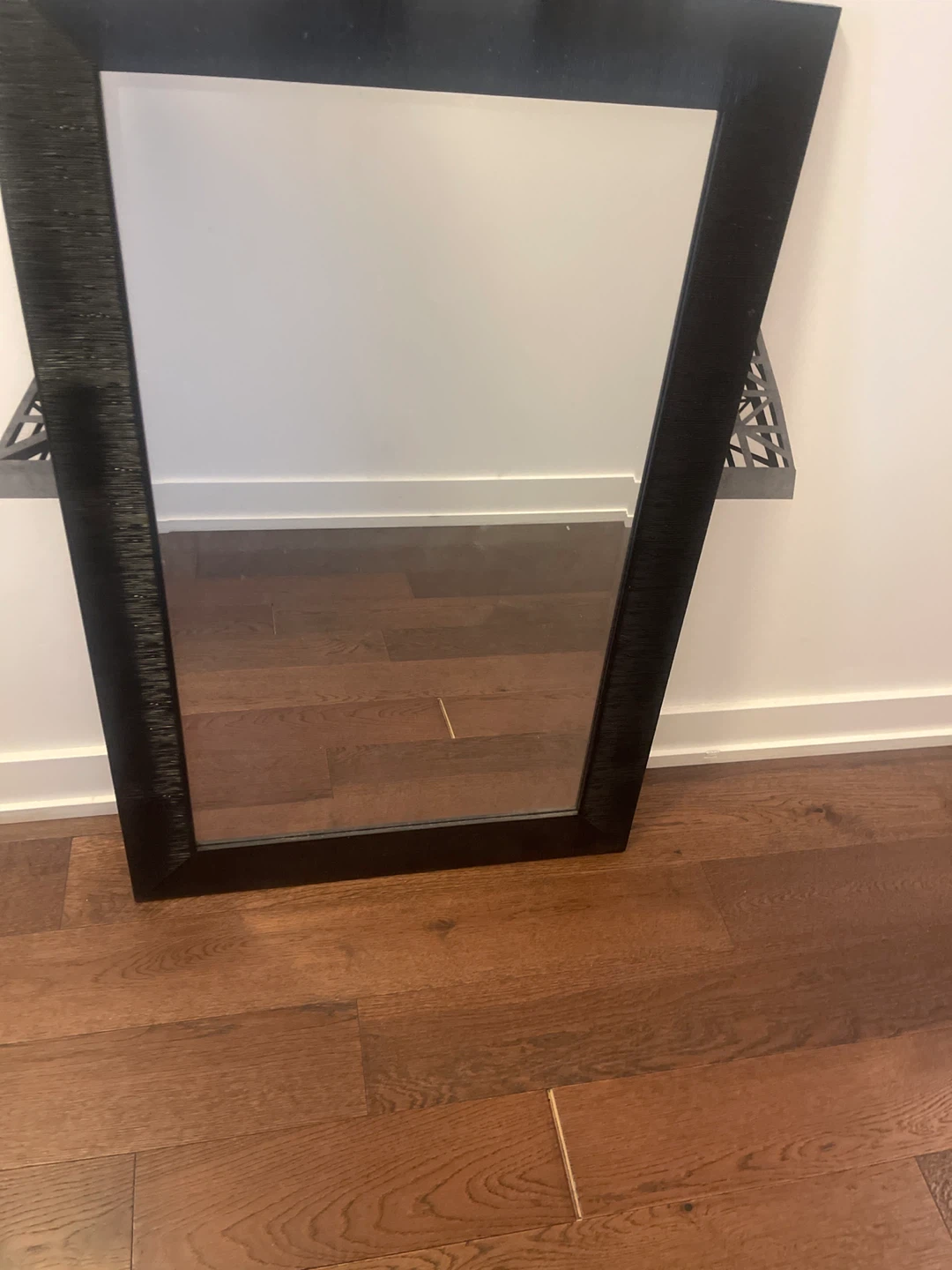 Black Framed Wall Mirror - photo 2