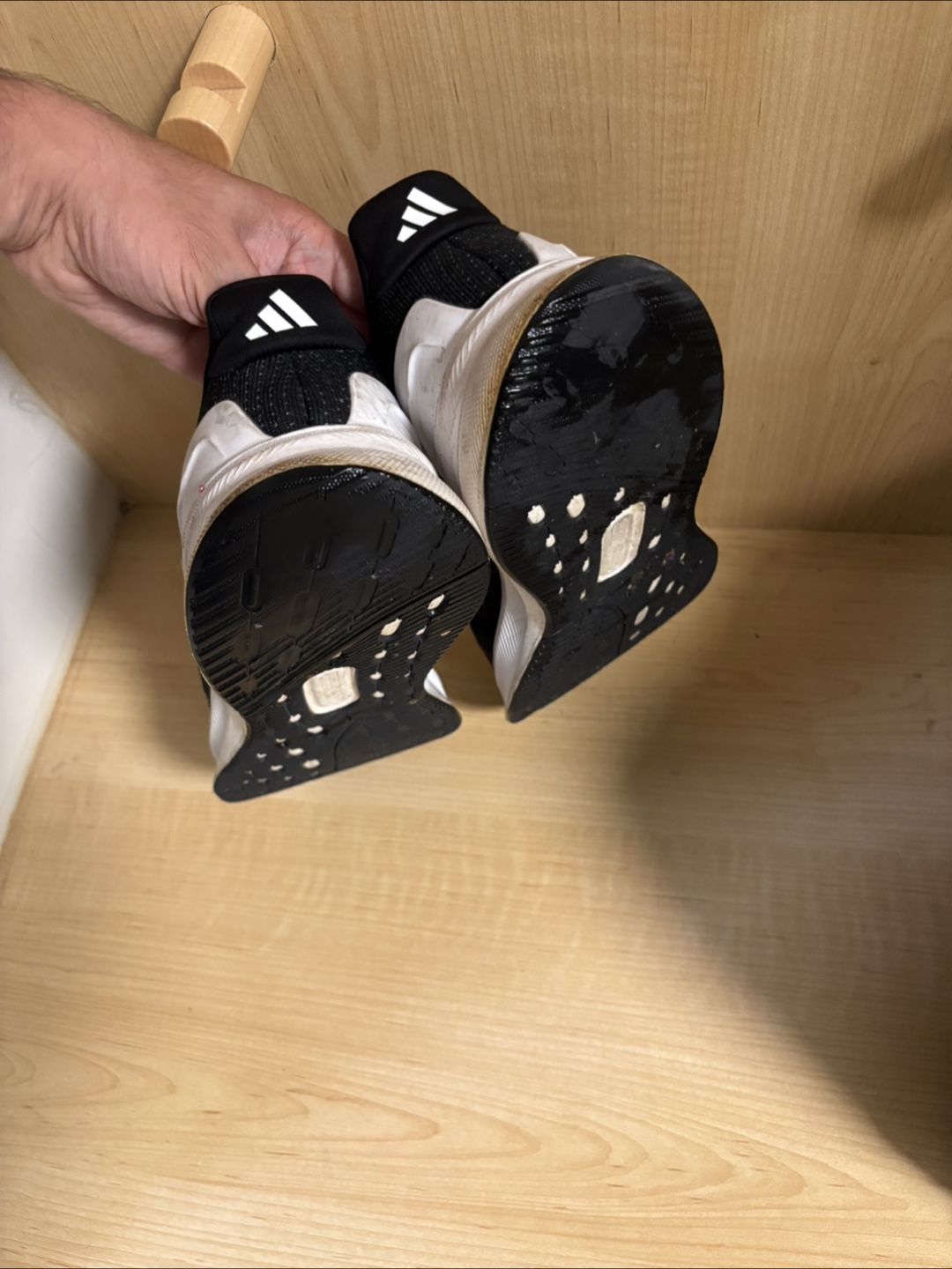 Adidas Running Shoes - Black & White - photo 5