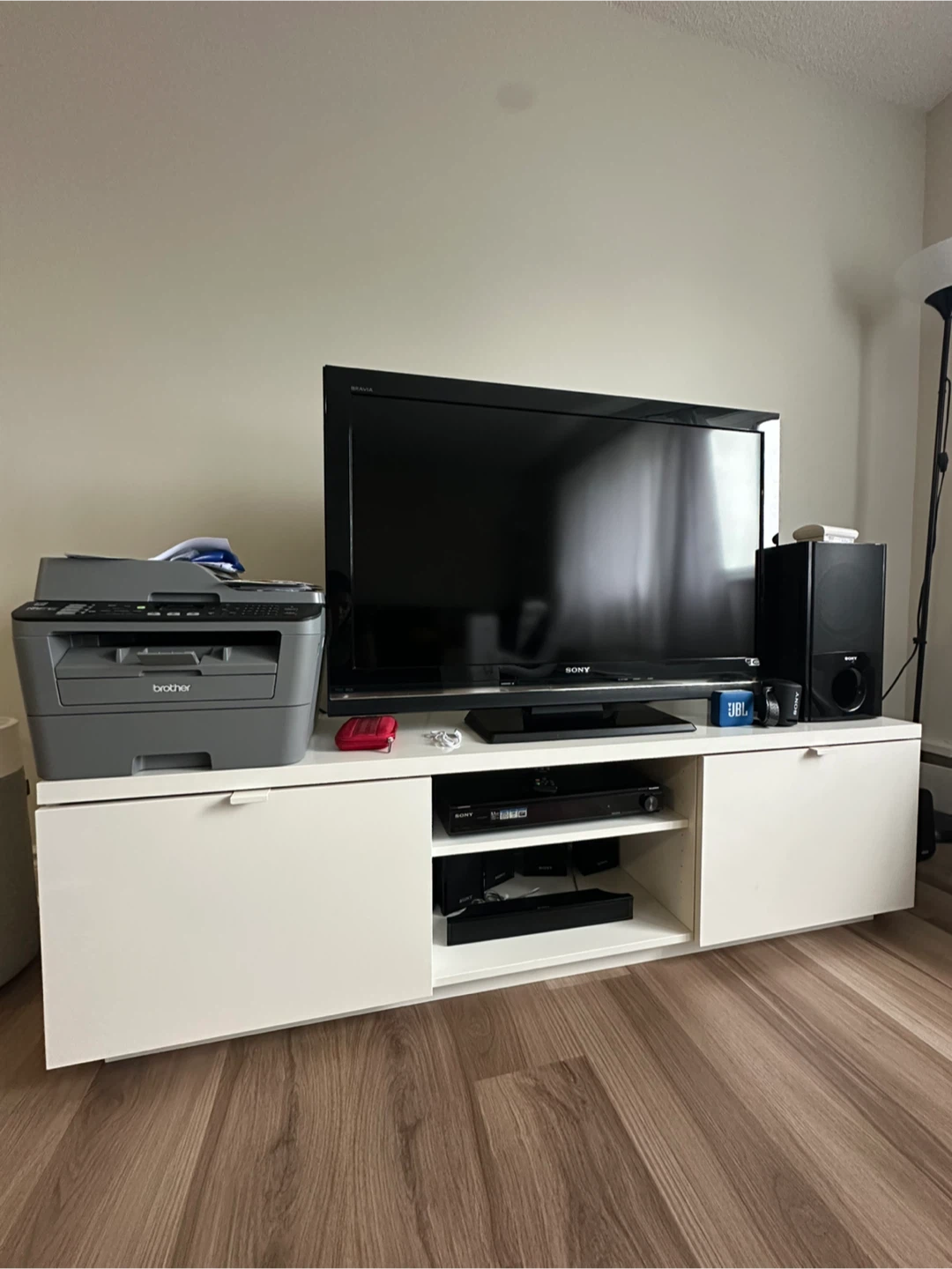 IKEA TV Stand - White