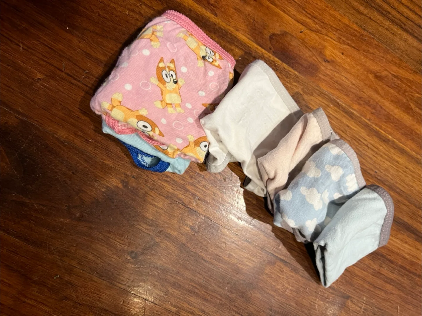 6 pair Girls' Underwear 2T