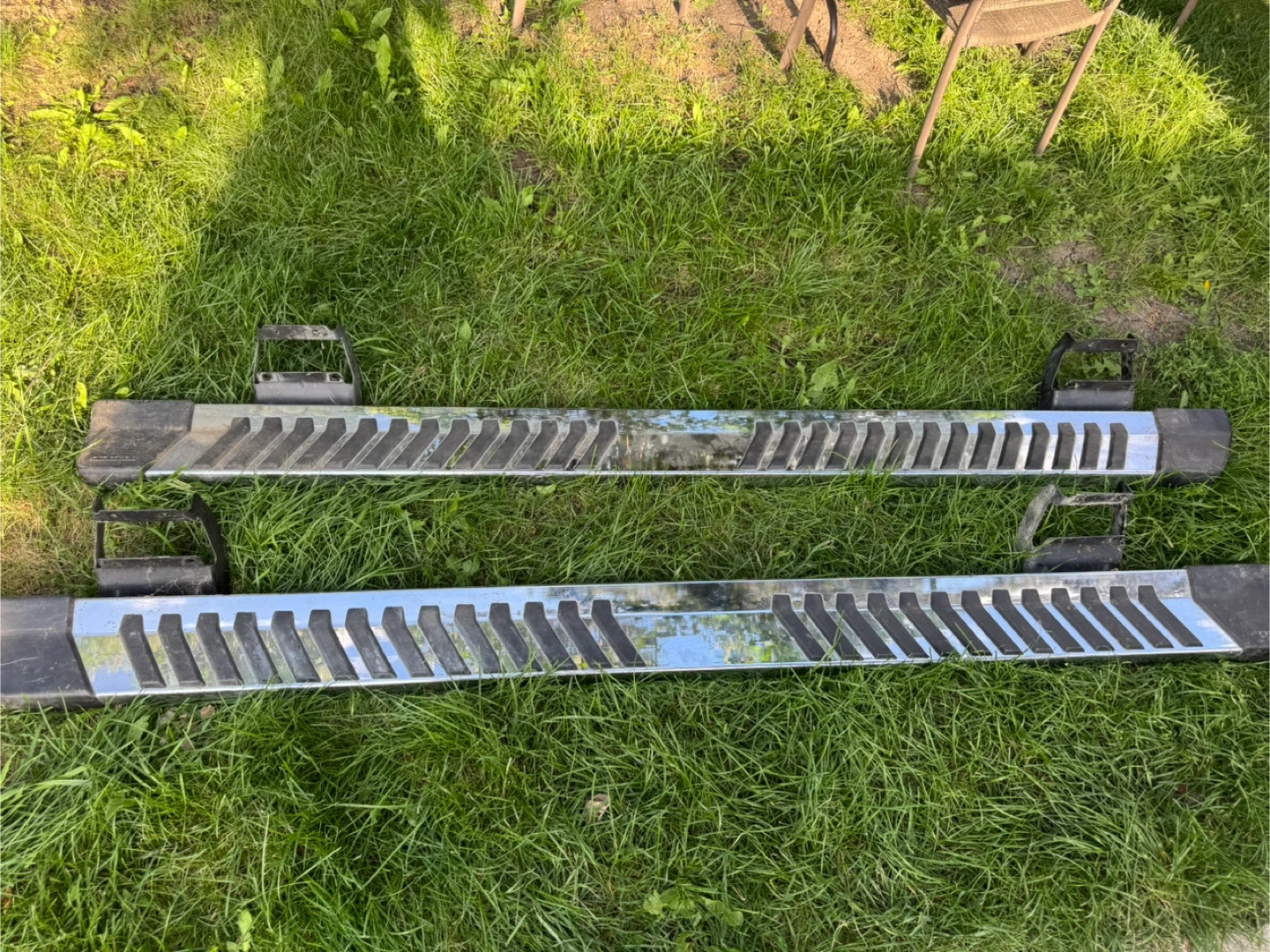 Ford Truck Running Boards - Chrome - photo 2