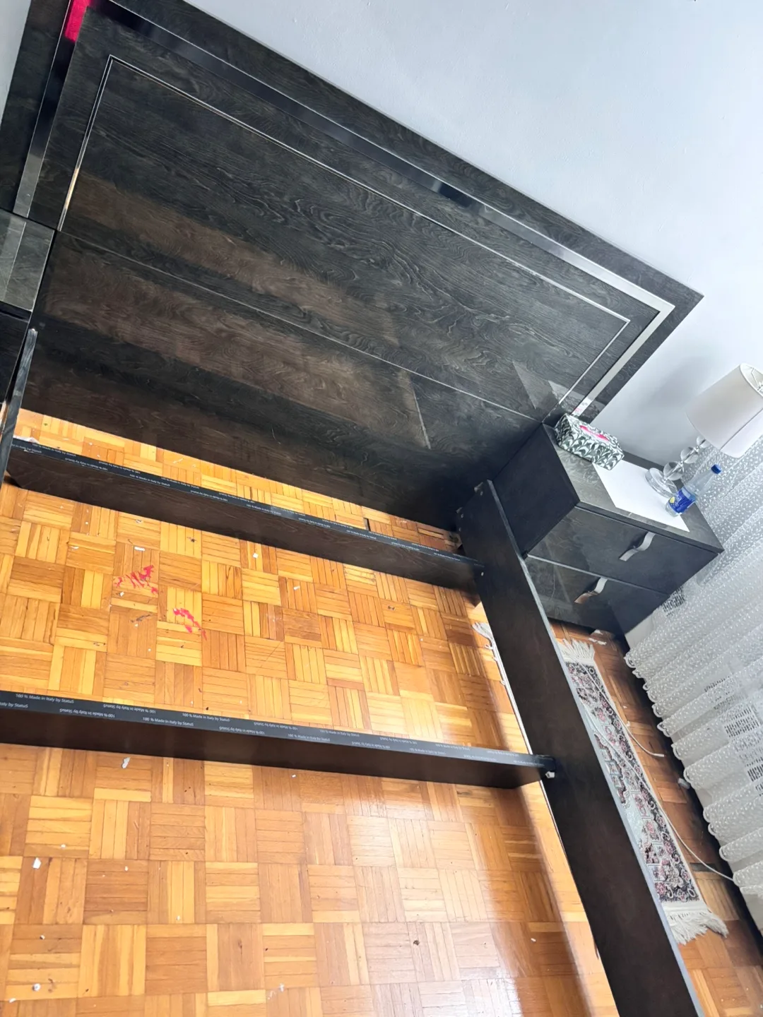 Dark gray Queen Bed Frame image indicator(2)